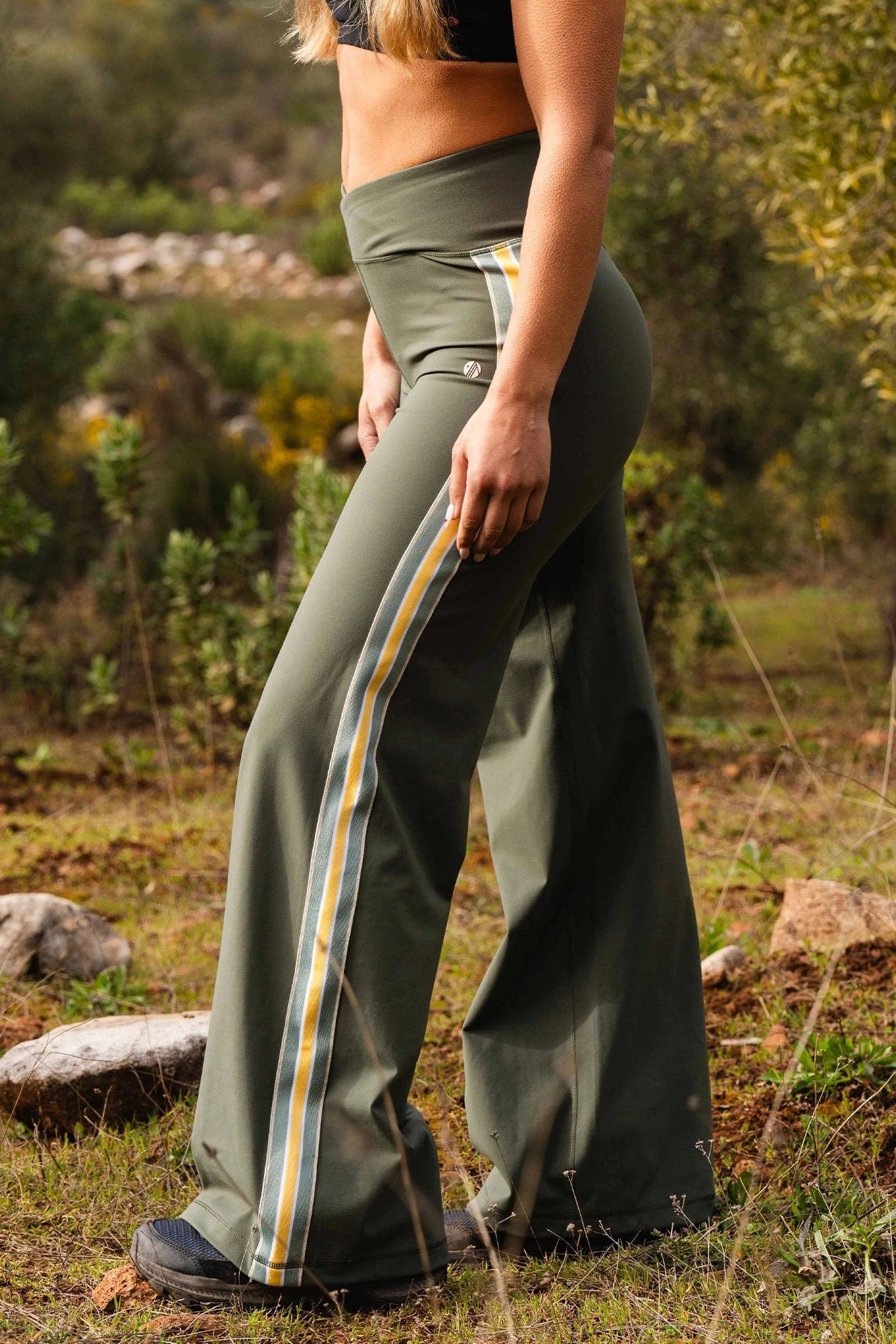 Encompass Straight Leg Trousers - Deep Sage Trousers