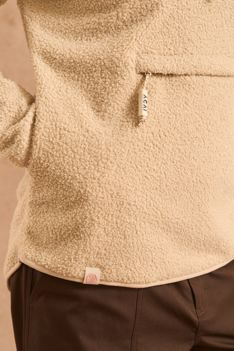 Windproof Gale Fleece - Oatmeal