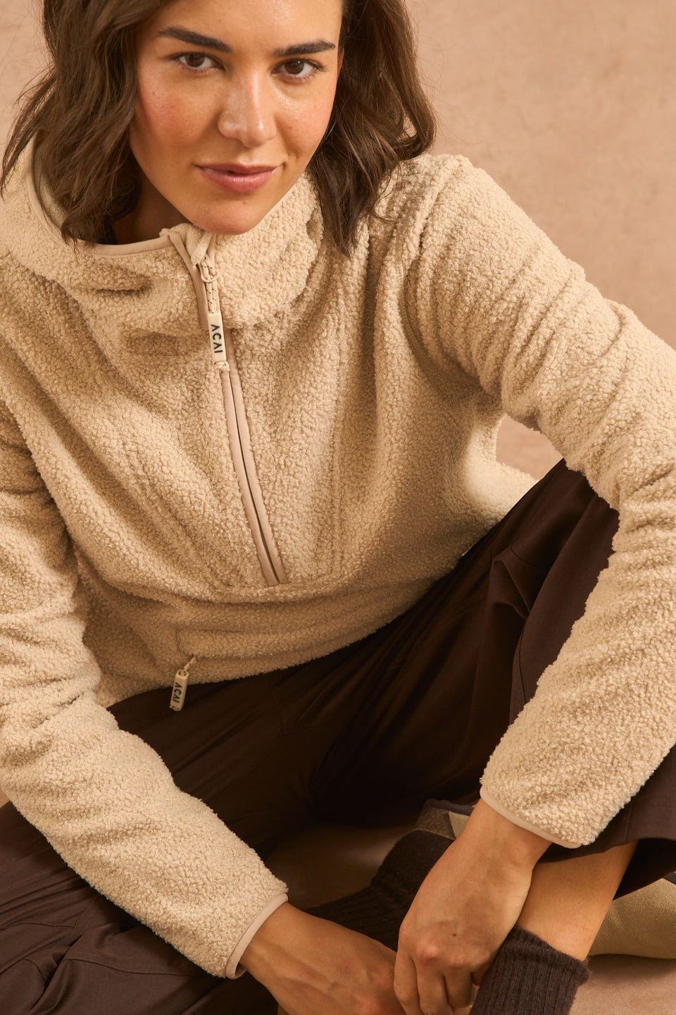 Windproof Gale Fleece - Oatmeal