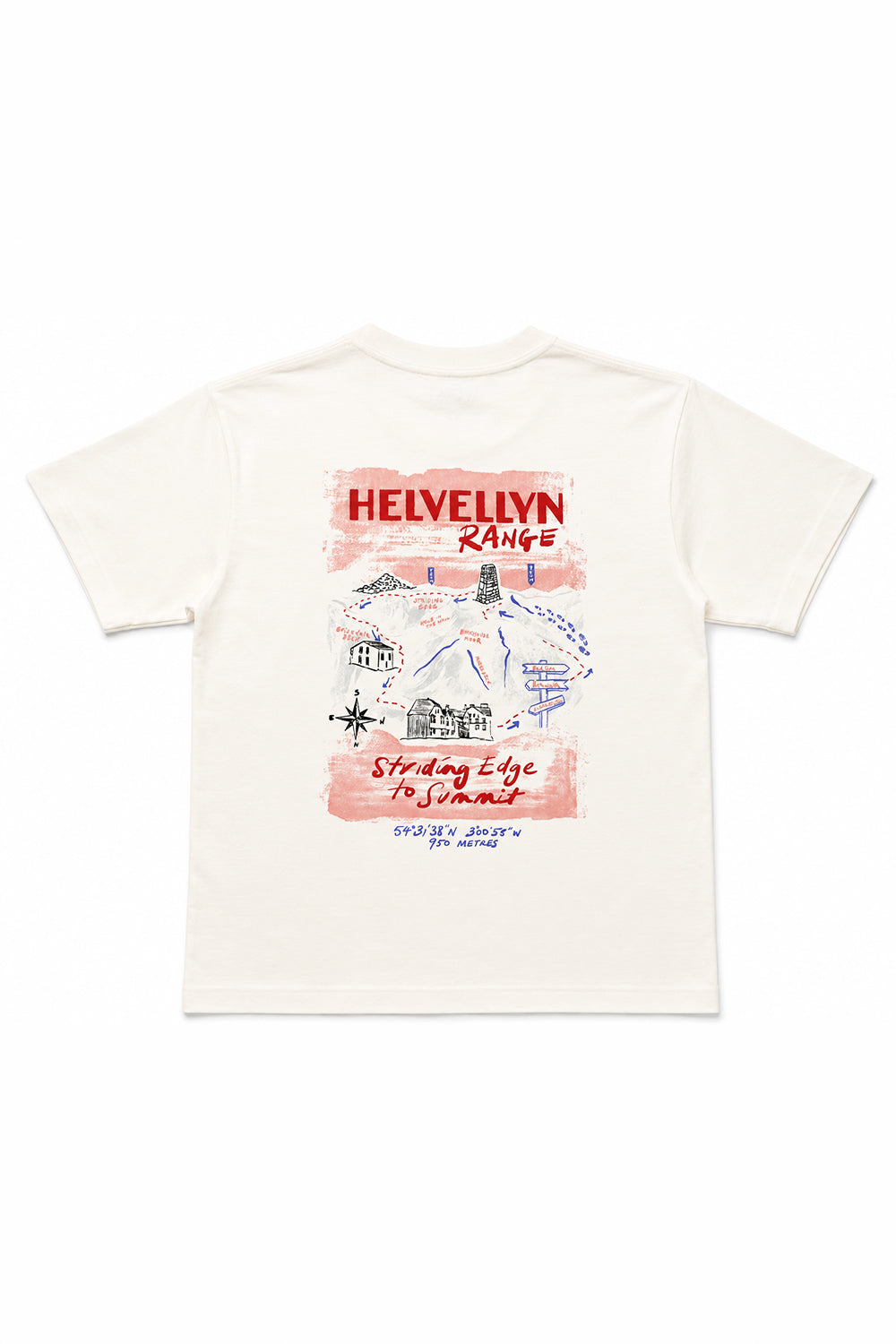 Helvellyn Graphic Tee - Off White