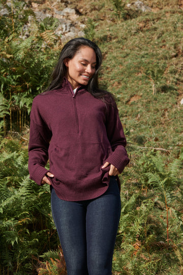 Windchaser Sweater - Mulberry