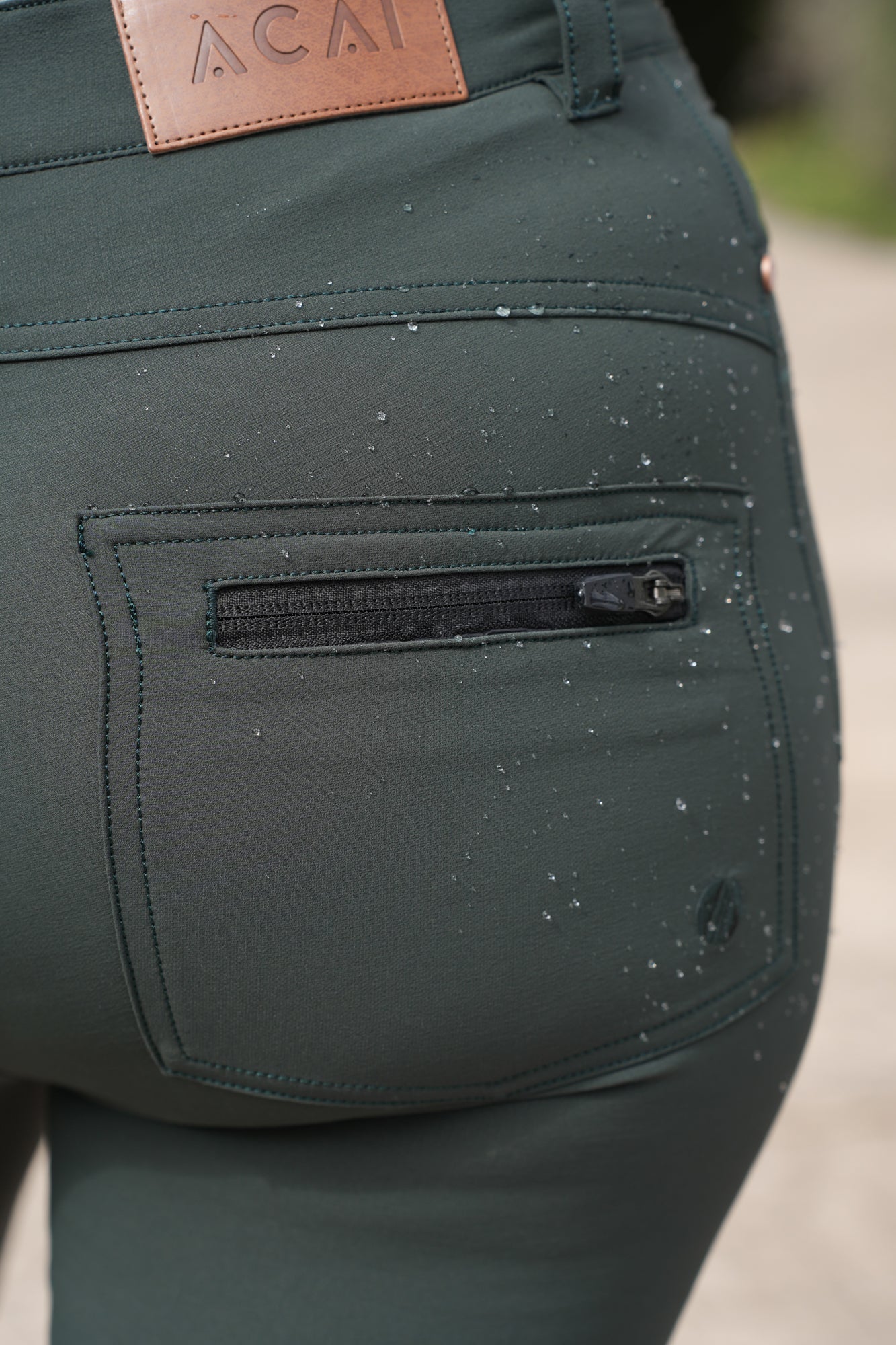 MAX Stretch Skinny Outdoor Trousers - Forest Green