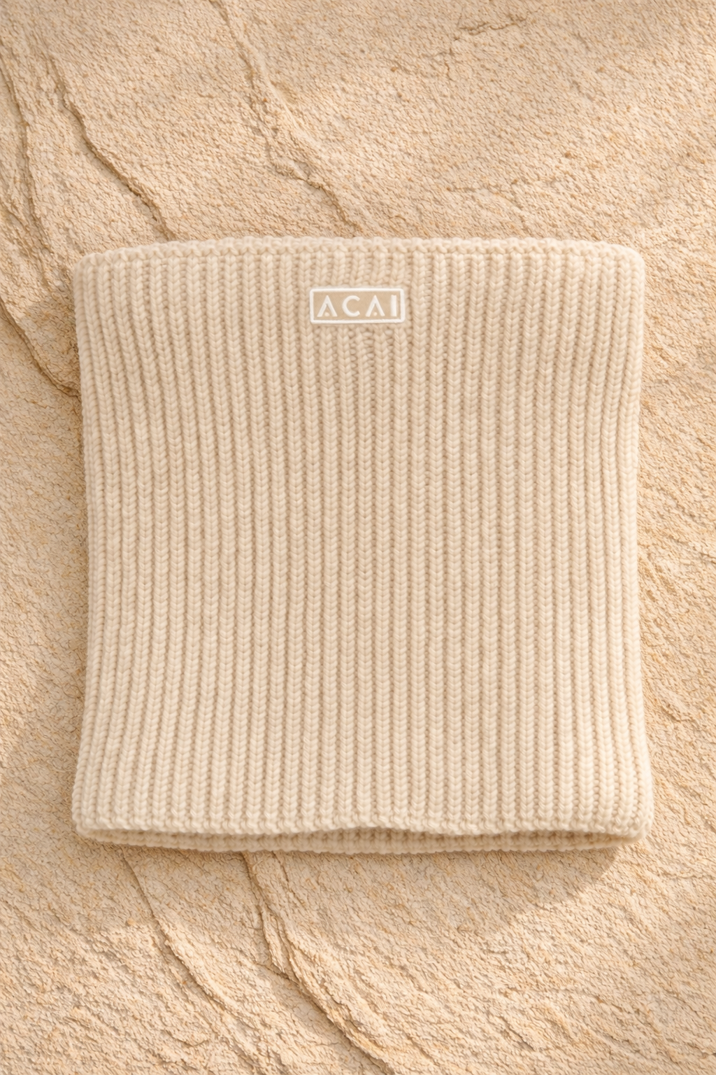 Merino Wool Snood - Almond