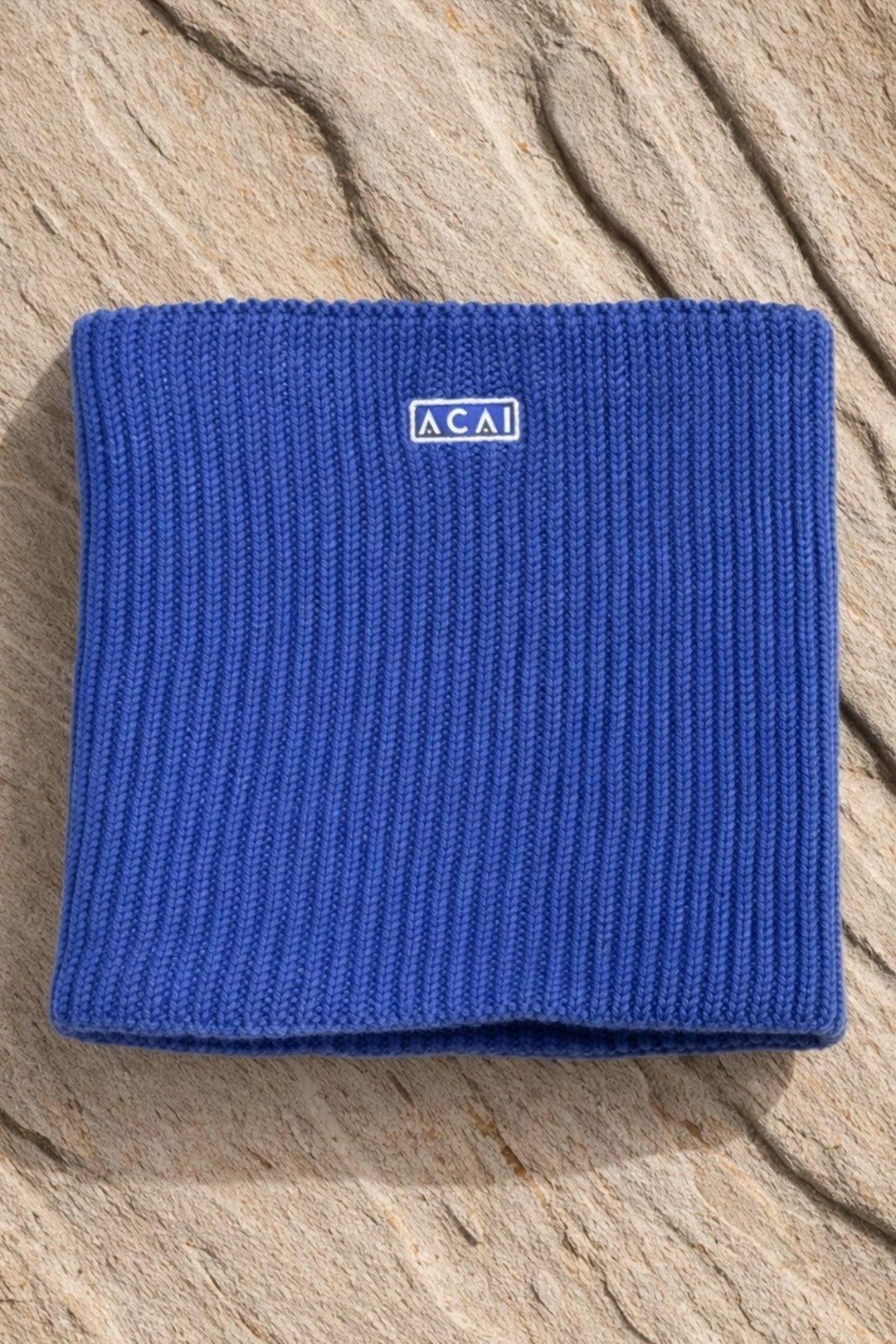 Merino Wool Snood - Baja Blue