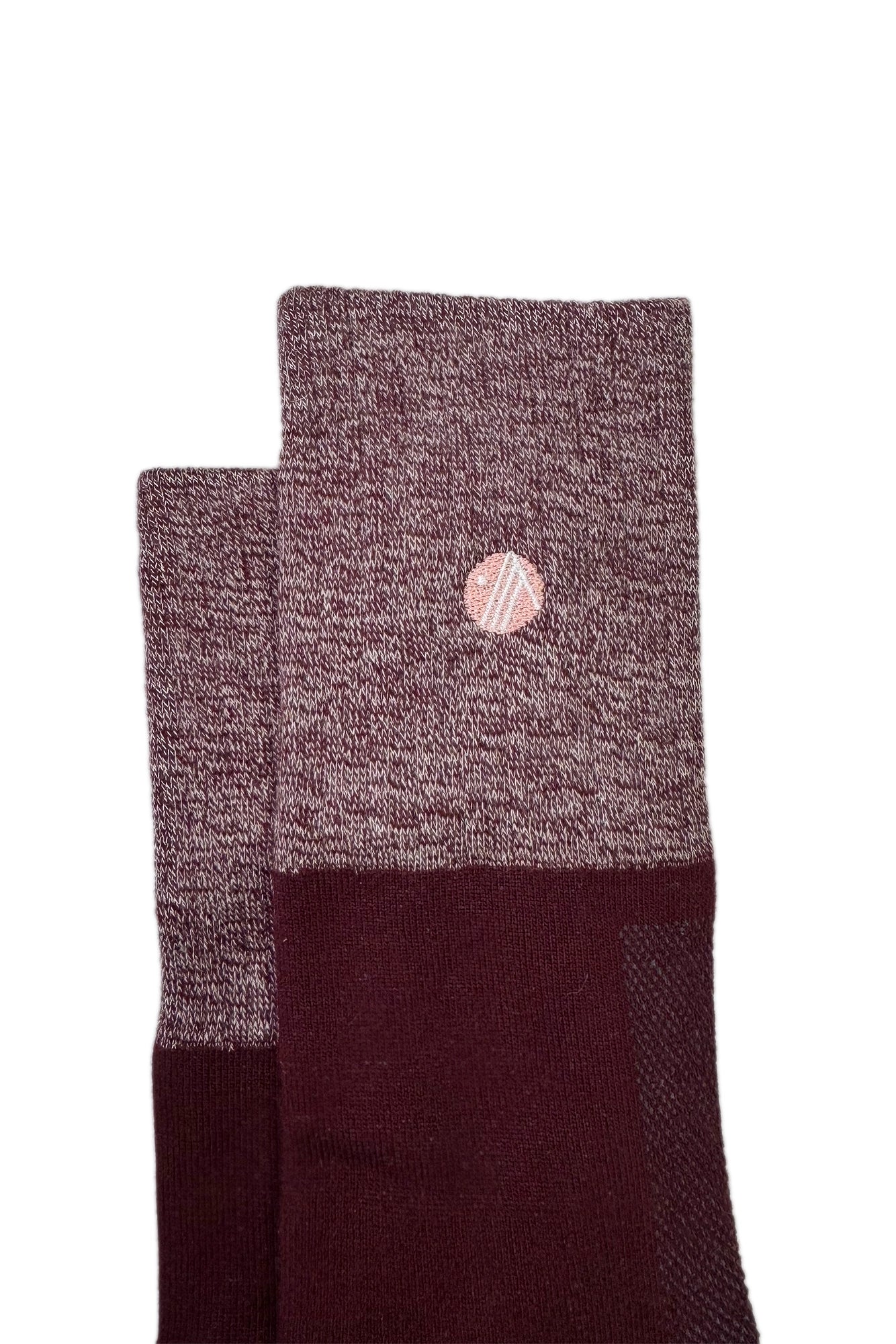 Bamboo Hiking Socks - Roasted Fig Socks