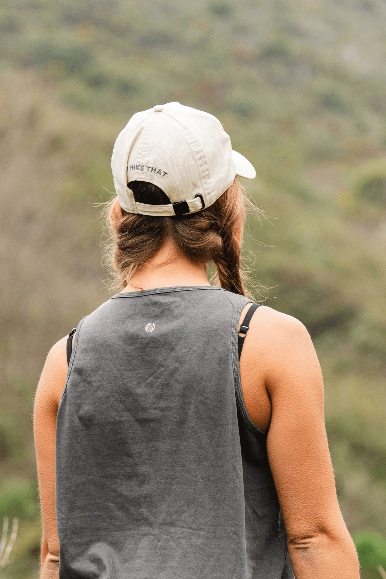 I'd Hike That Graphic Tank - Washed Black T-Shirts