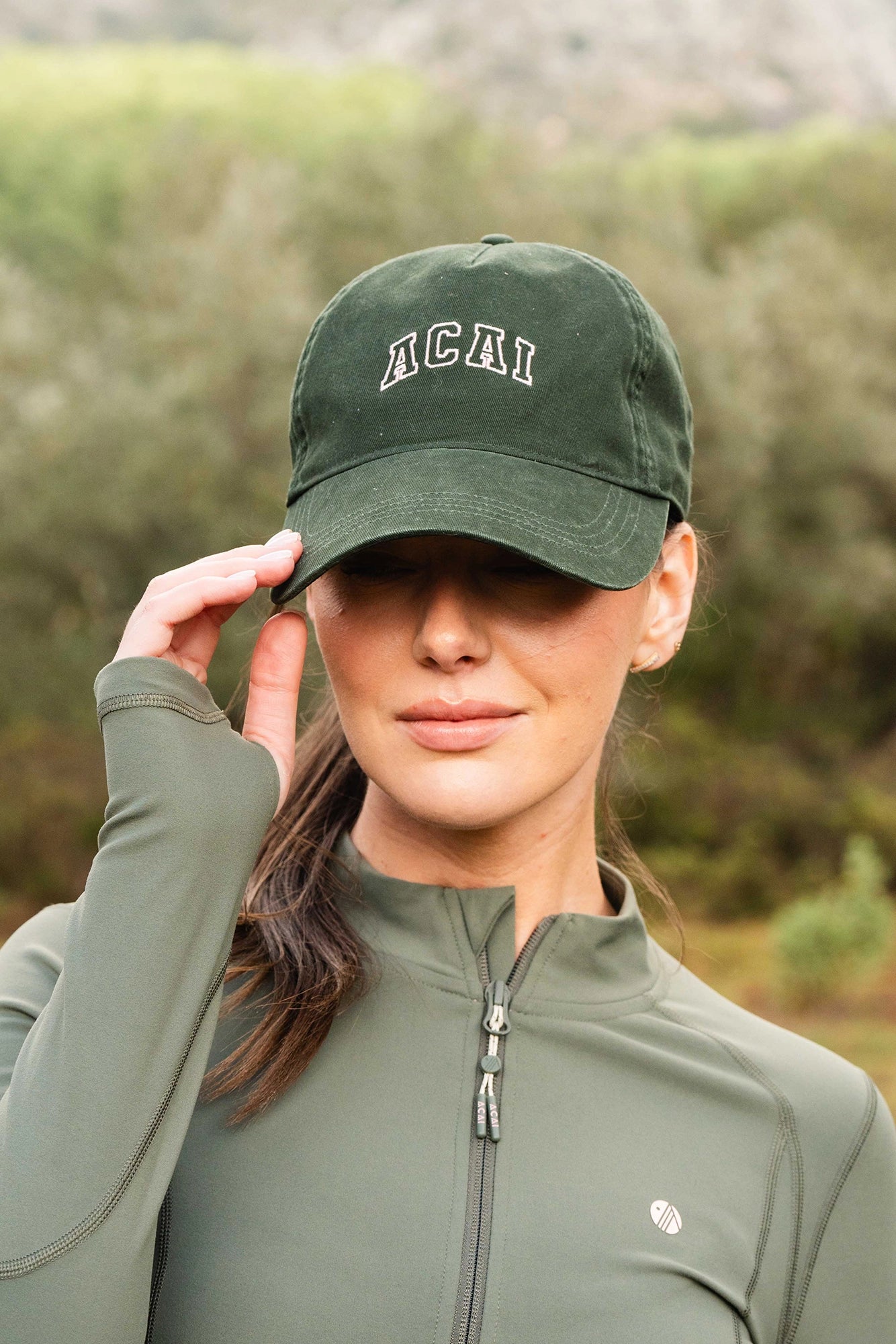 Washed Cotton Cap - Pine Accessories