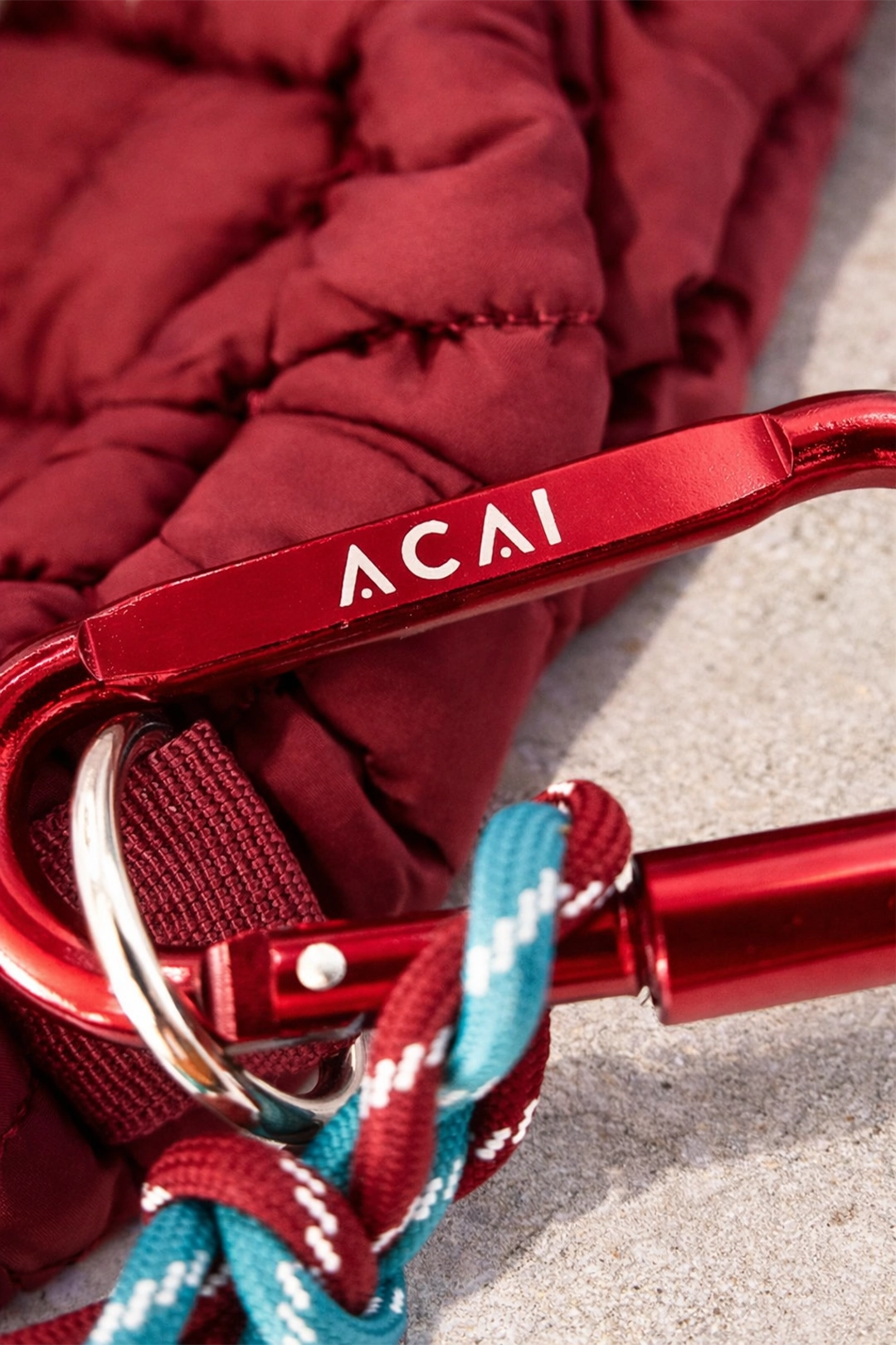 Quilted Bag - Cabernet