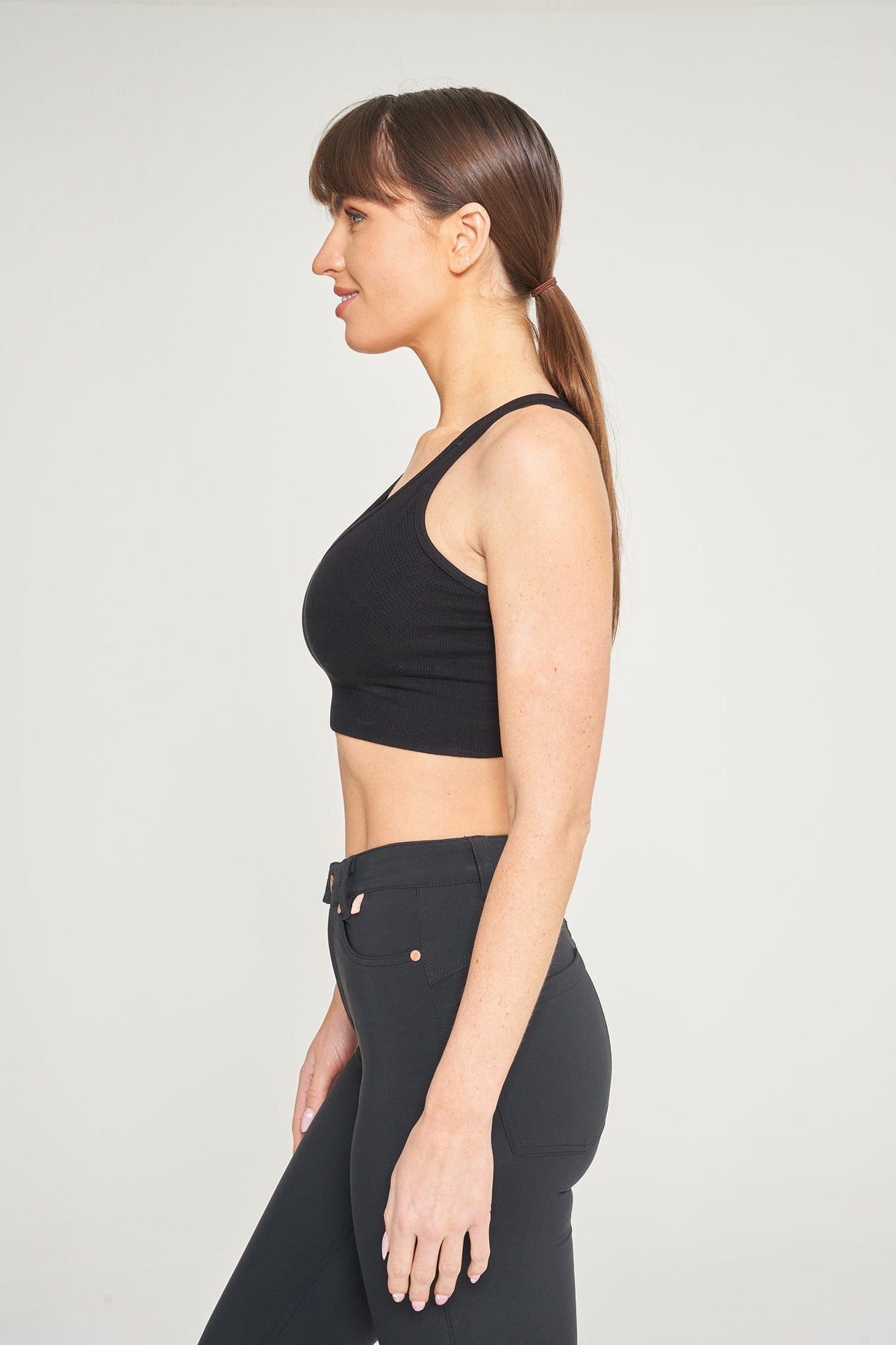Bamboo Hike Bra - Black Base Layer