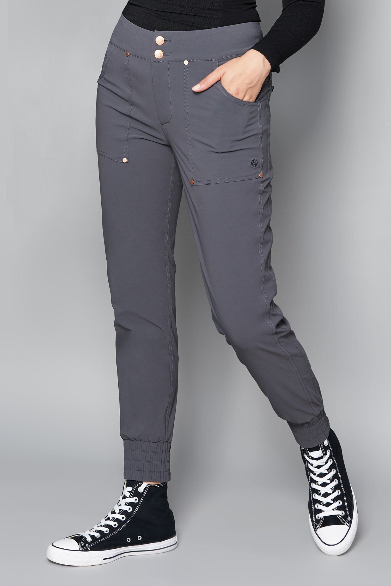 Buy Grey Pants for Women by Acai Online