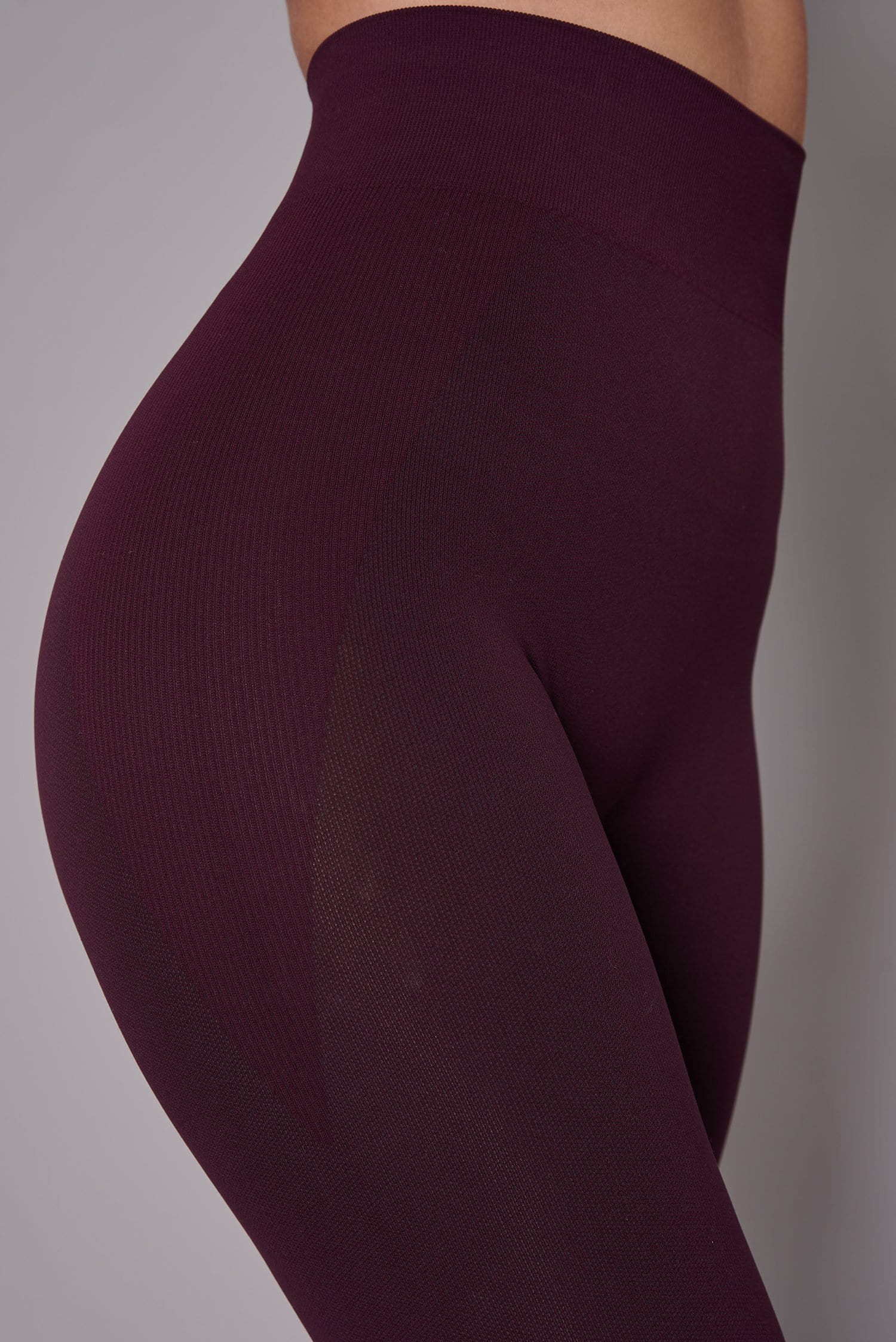 Thermal Seamless Base Layer Tights - Aubergine Base Layer