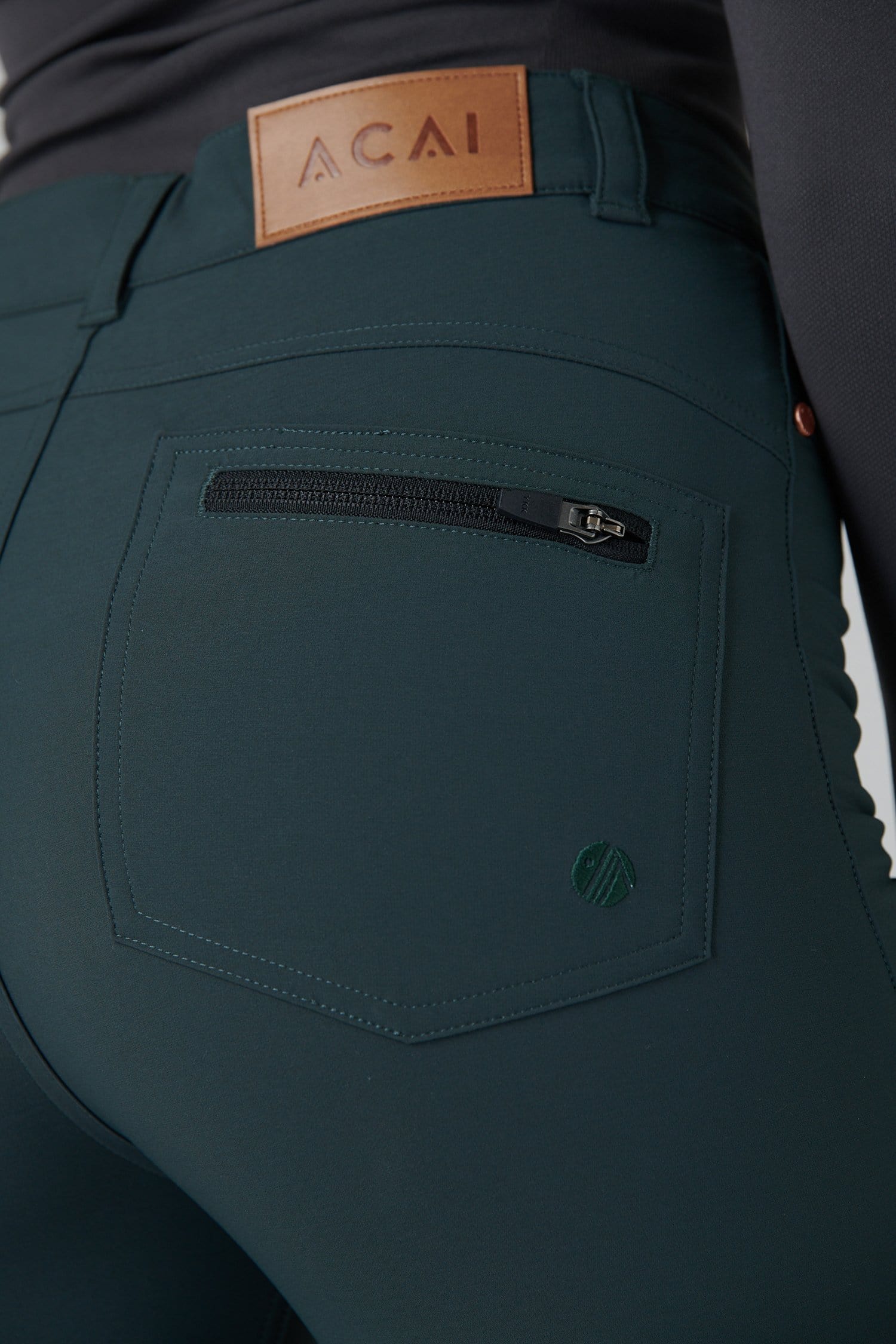 Thermal Skinny Outdoor Trousers - Forest Green Trousers