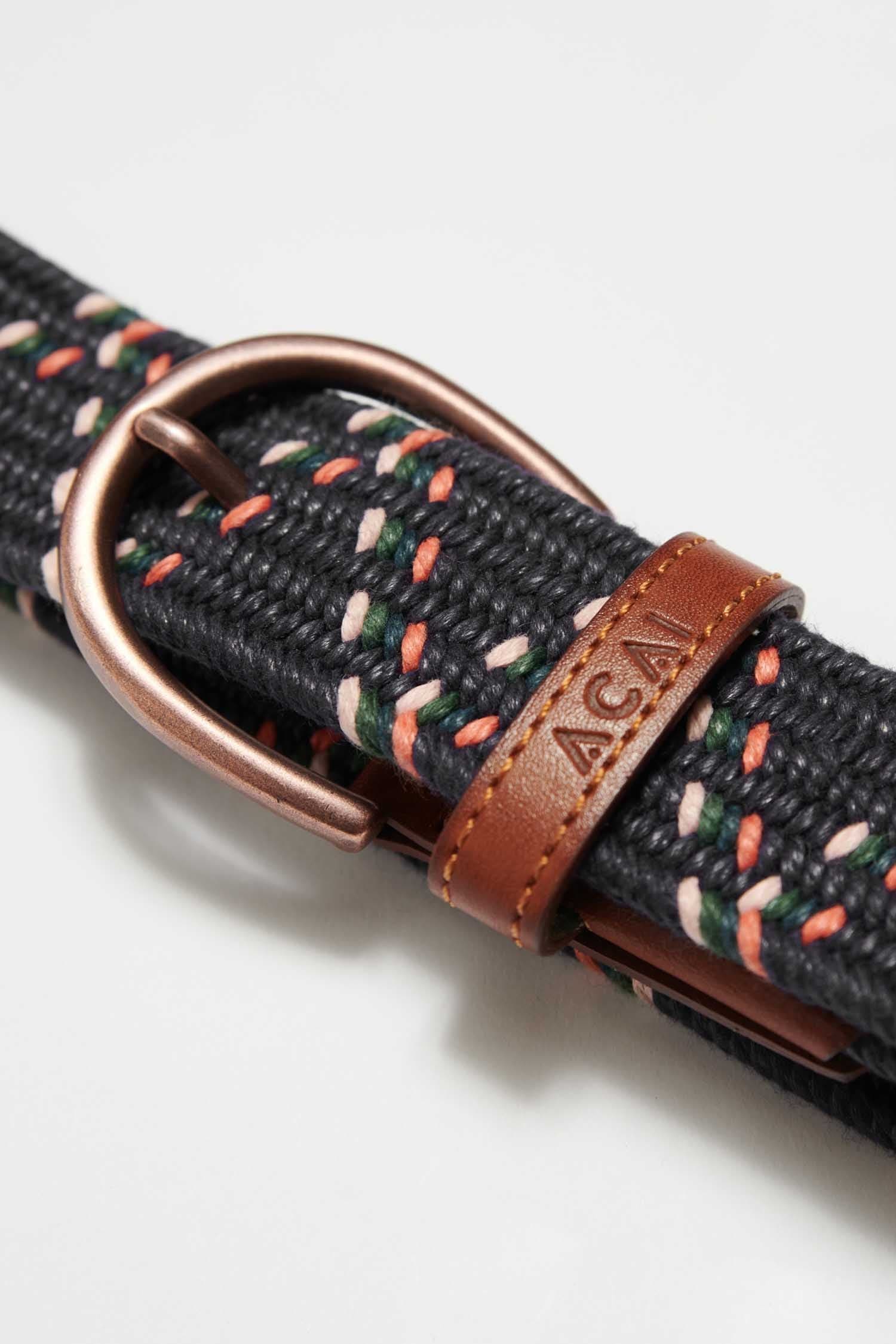 The Outdoor Braided Belt - Black Accessories