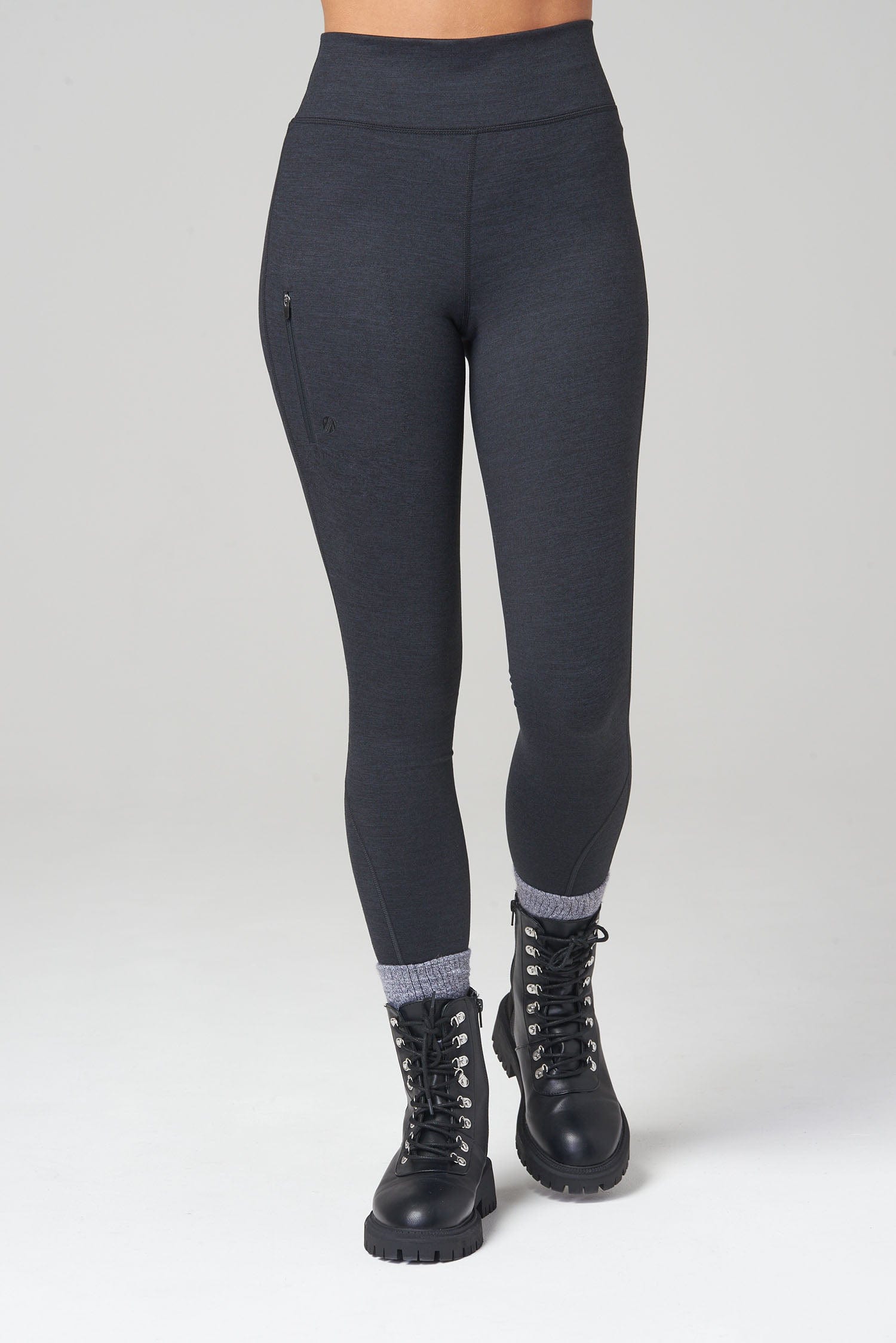 Thermal Outdoor Leggings - Black Leggings