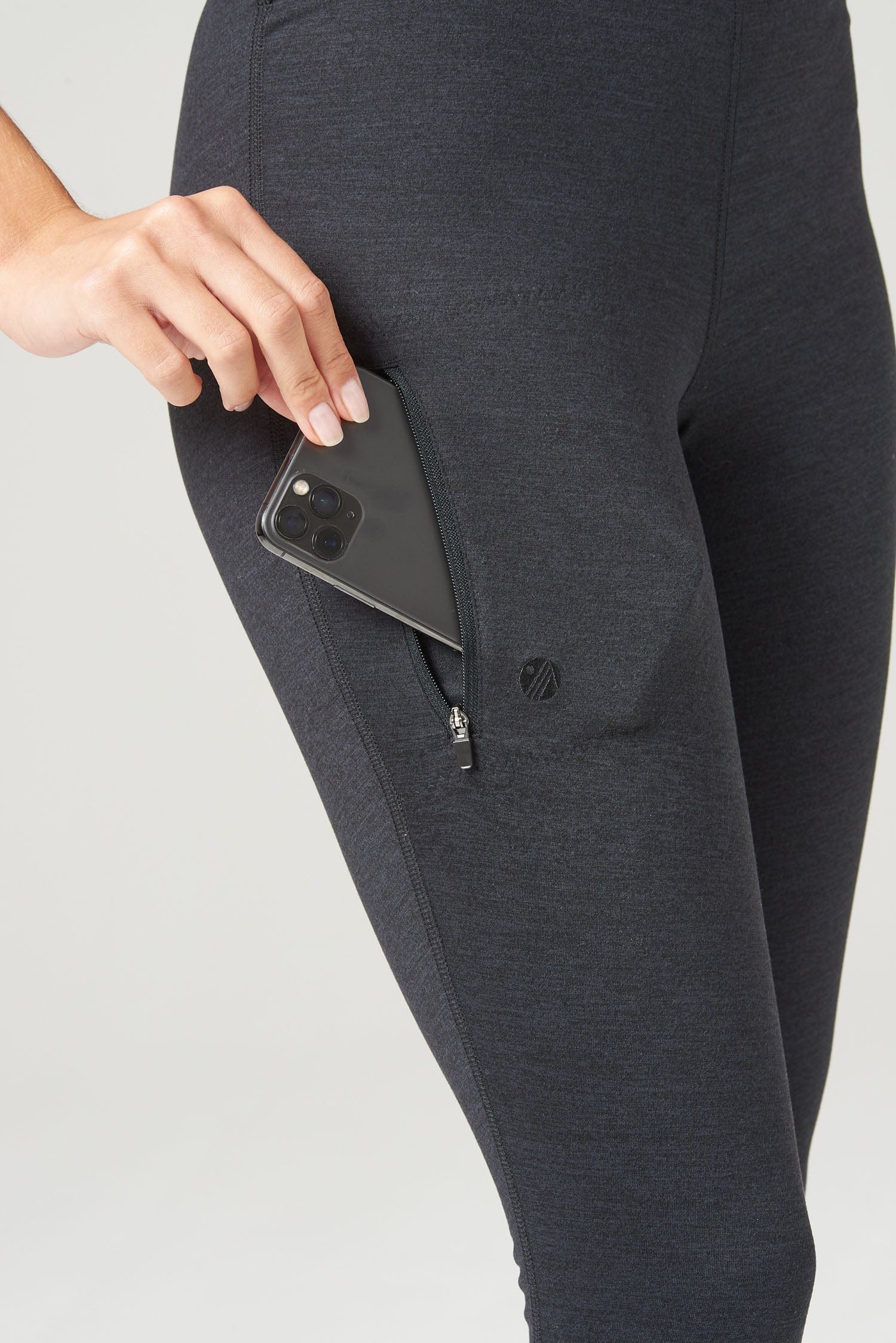 Thermal Outdoor Leggings - Black Leggings