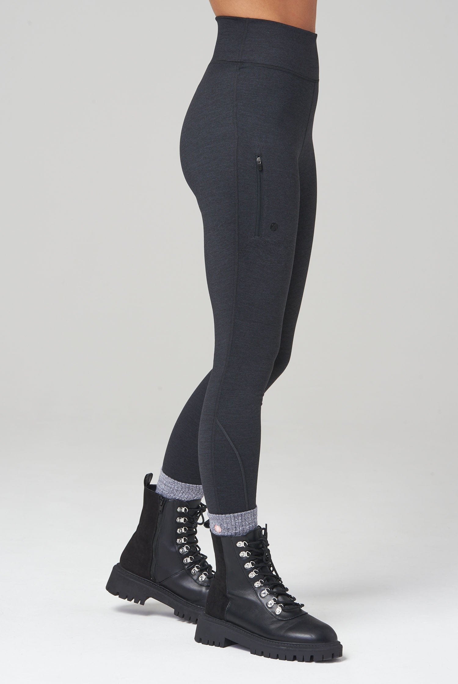 Thermal Outdoor Leggings - Black Leggings