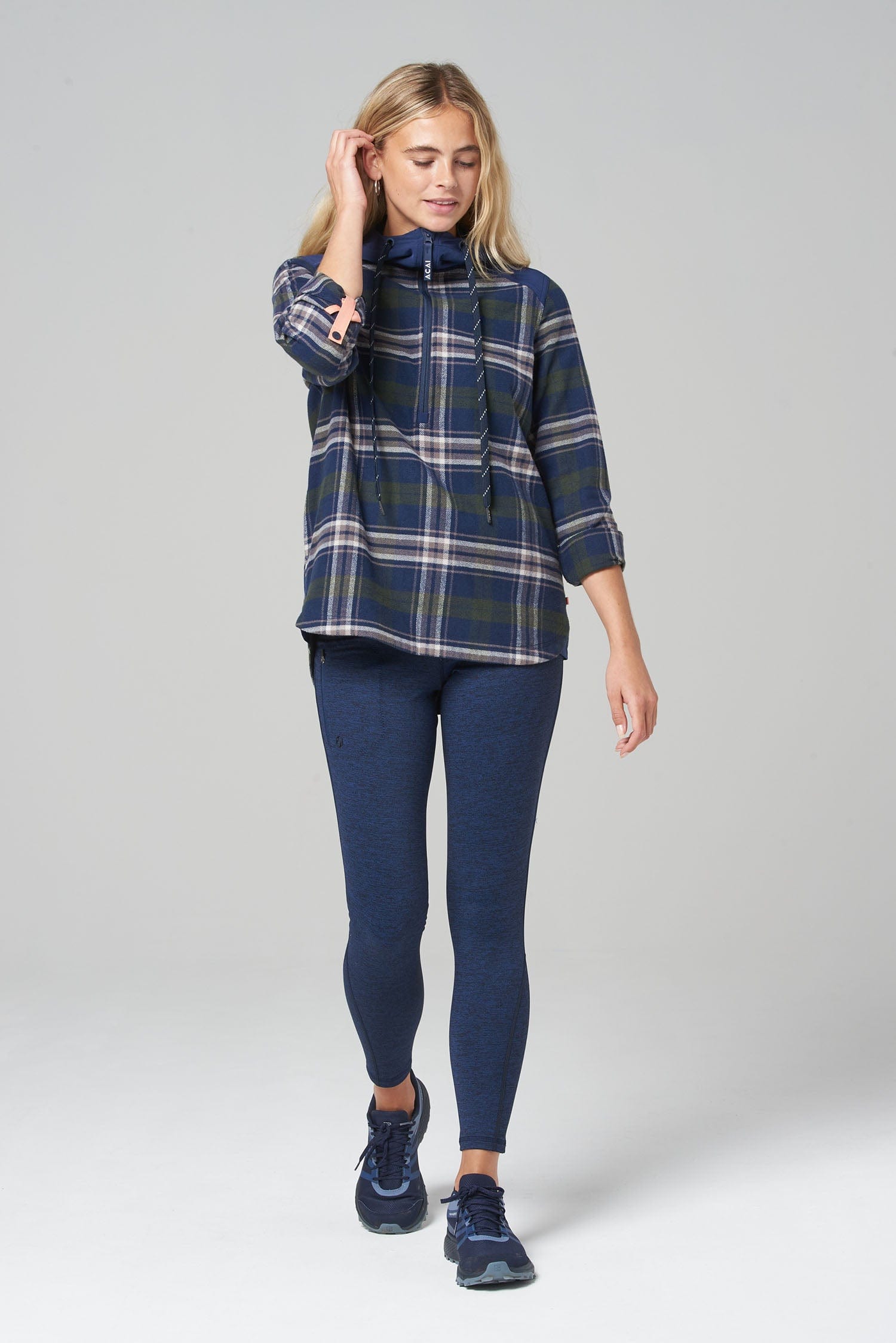 Thermal Outdoor Leggings - Blueberry Leggings