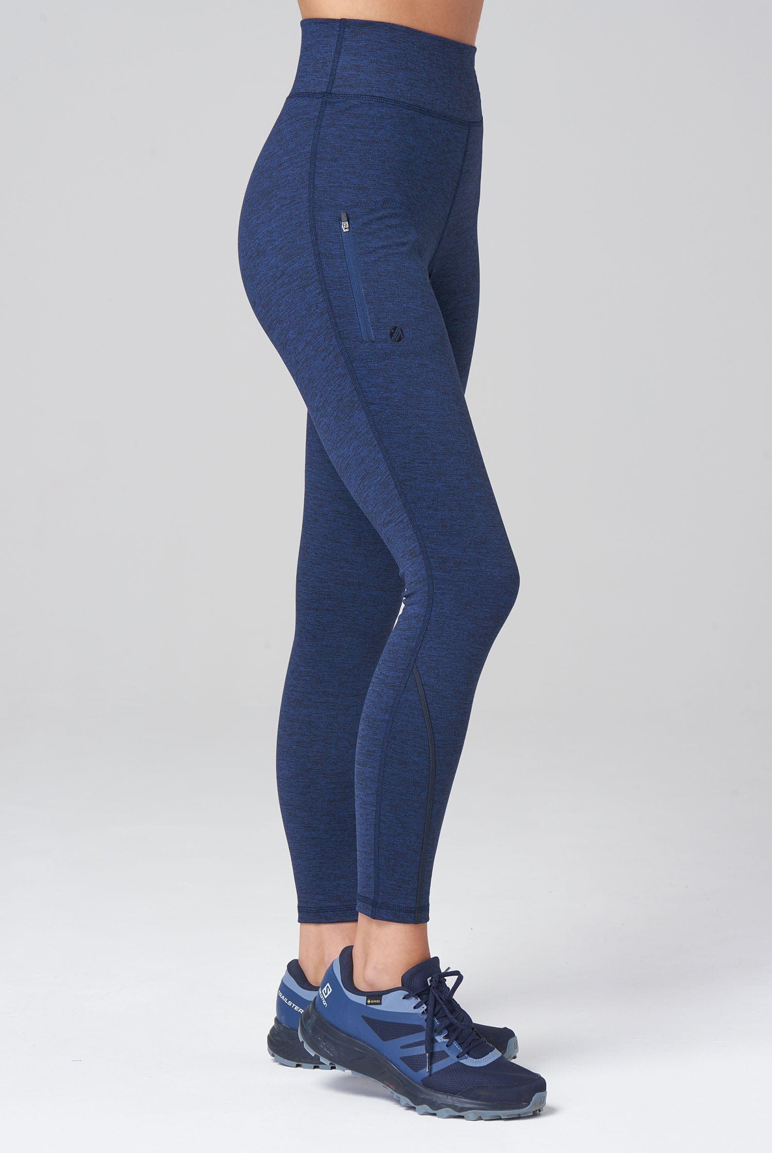 Thermal Outdoor Leggings - Blueberry Leggings