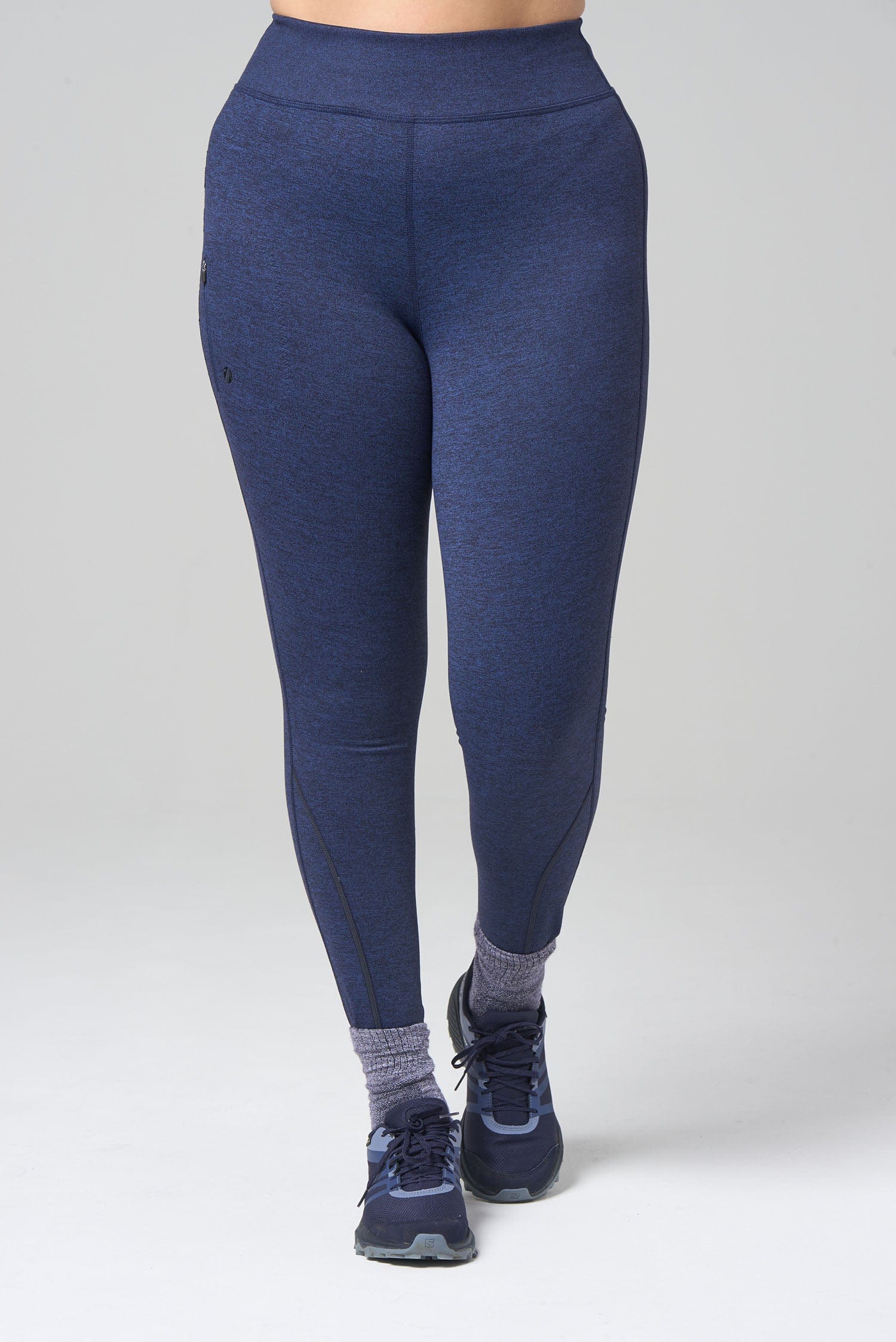 Thermal Outdoor Leggings - Blueberry Leggings