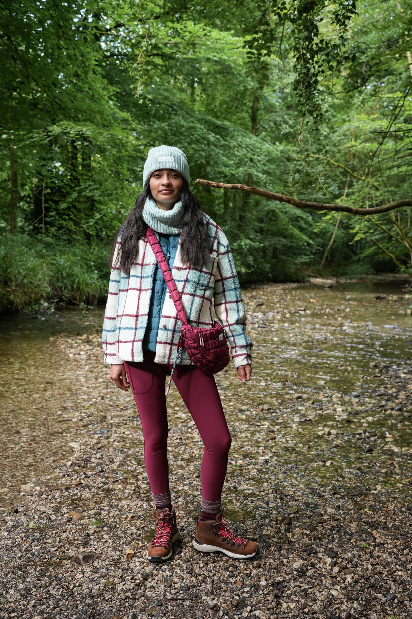 Outlander Fleece Sherpa Shirt Wild Fern | ACAI