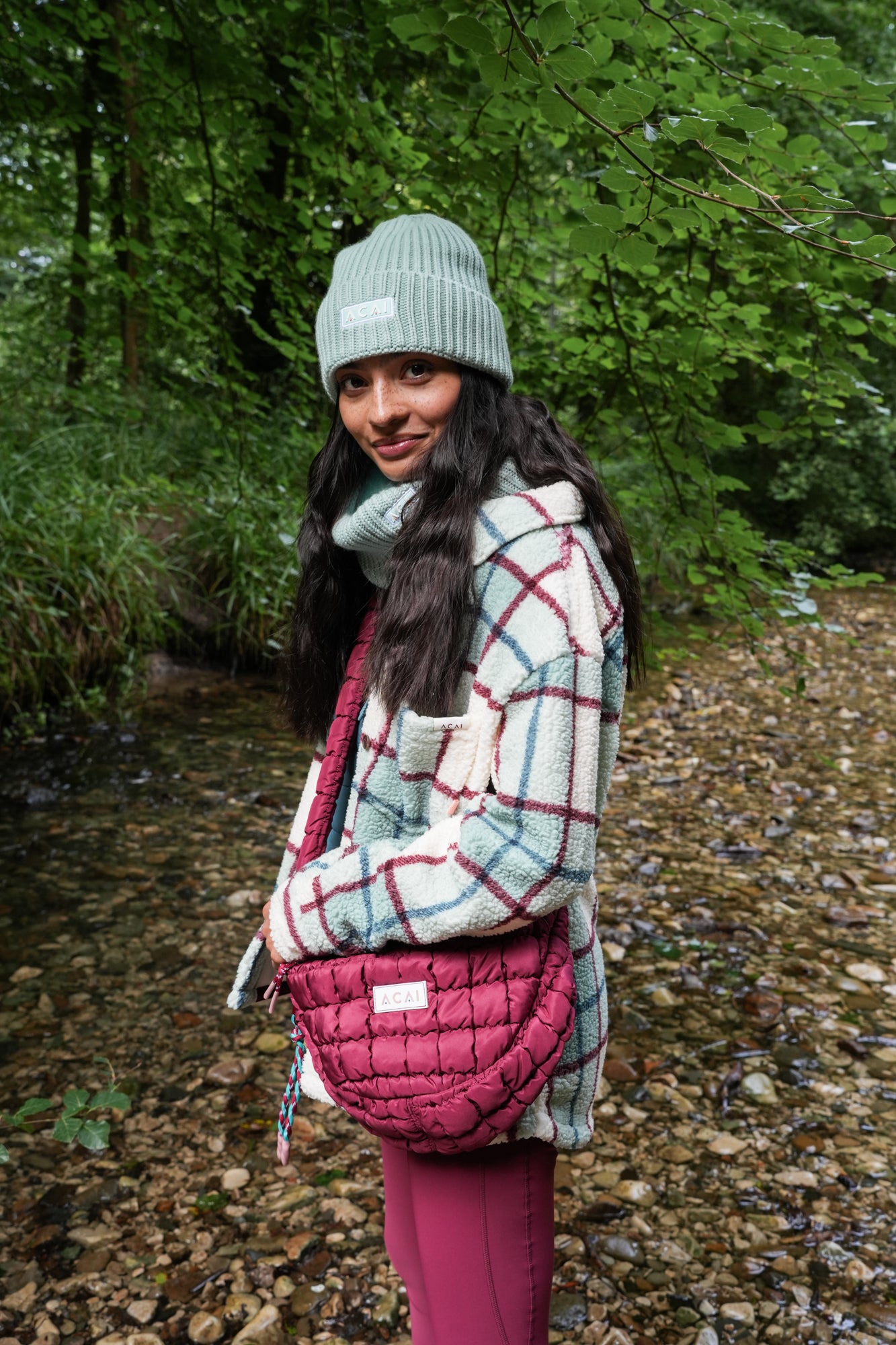 Outlander Fleece Sherpa Shirt Wild Fern | ACAI