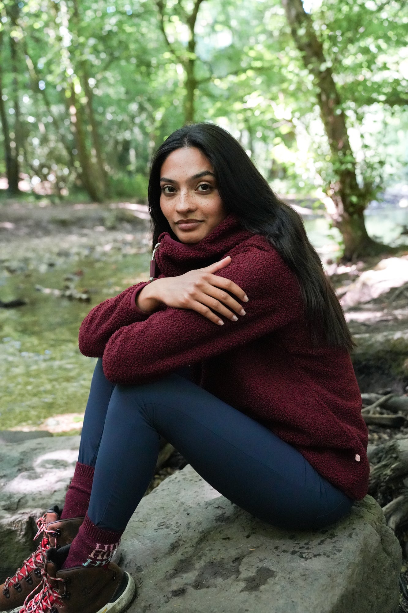 Windproof Gale Fleece - Cabernet