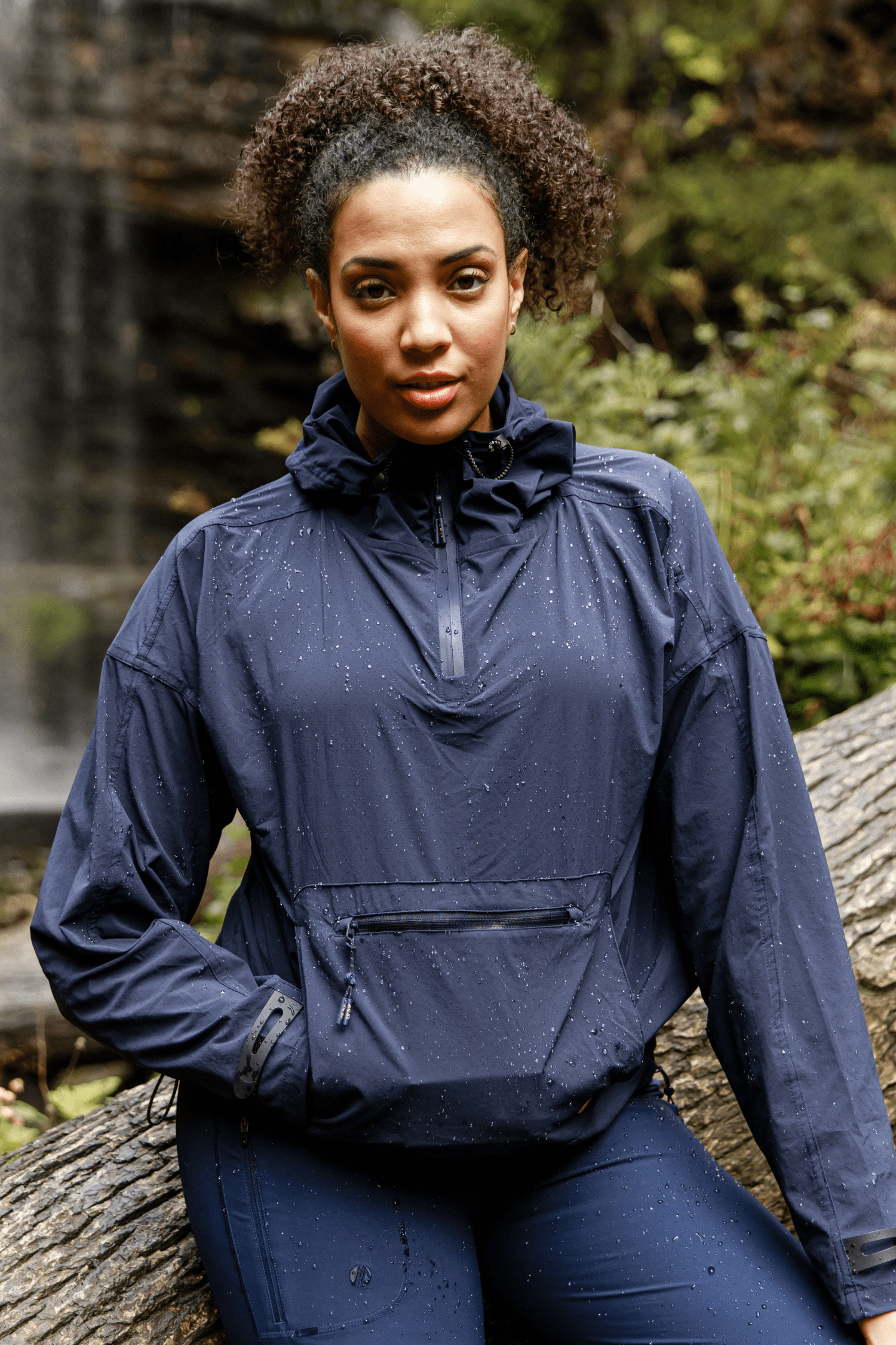 Popover rain sale jacket