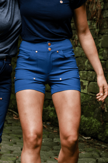 Trek Shorts - Steel Blue Shorts  