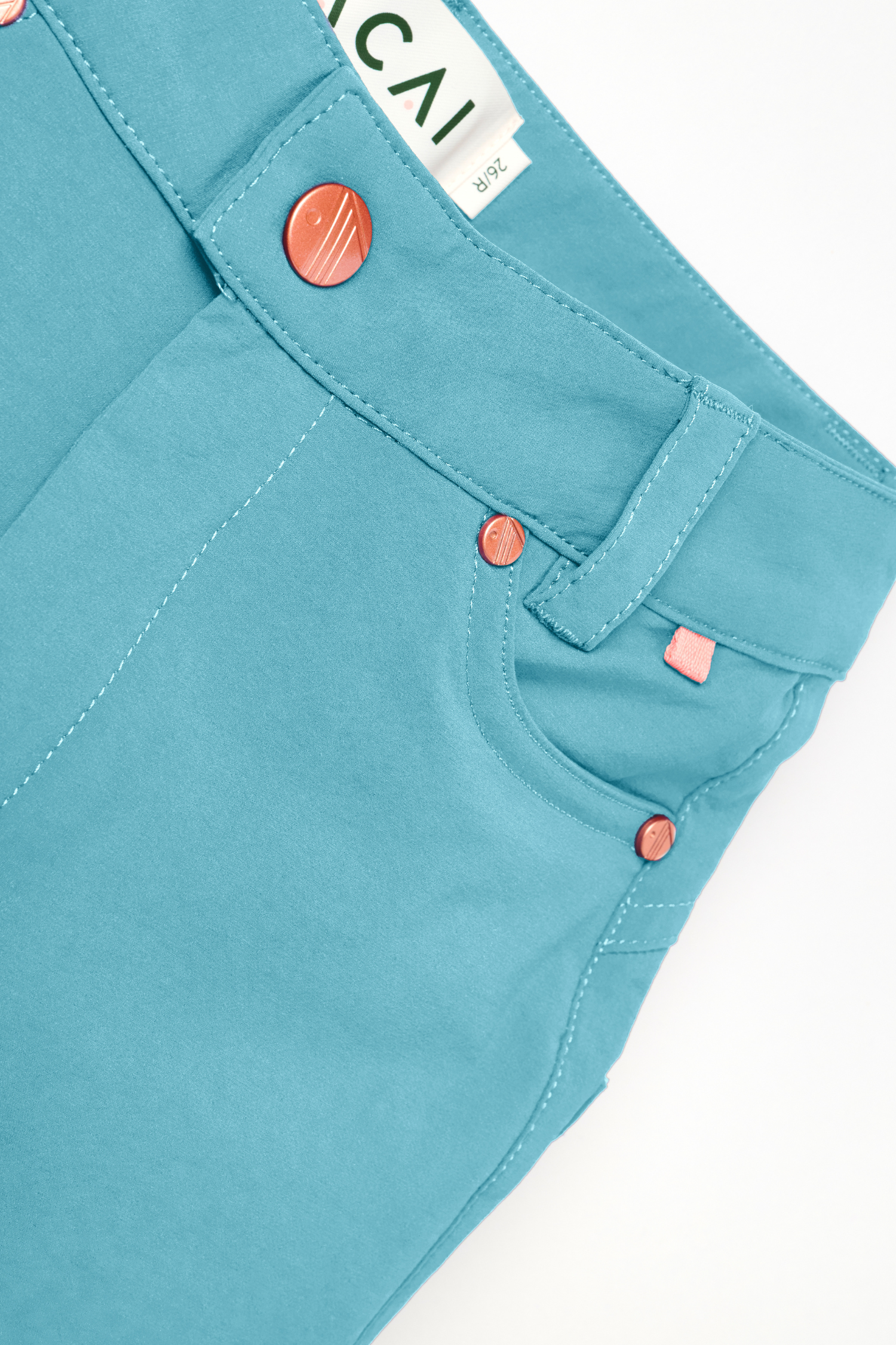 MAX Stretch Skinny Outdoor Trousers - Mineral Blue Trousers  