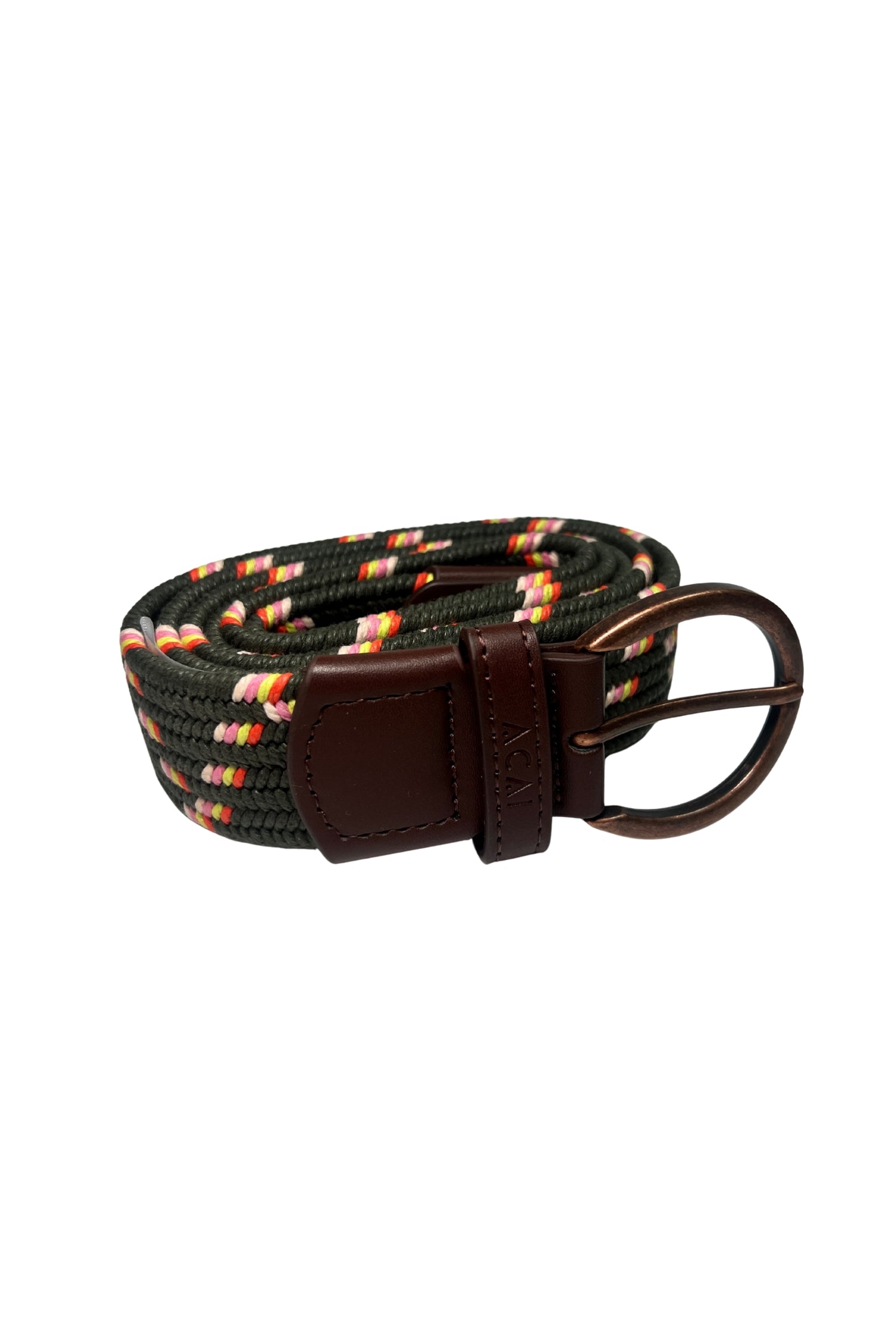 The Outdoor Braided Belt - Woodland Green