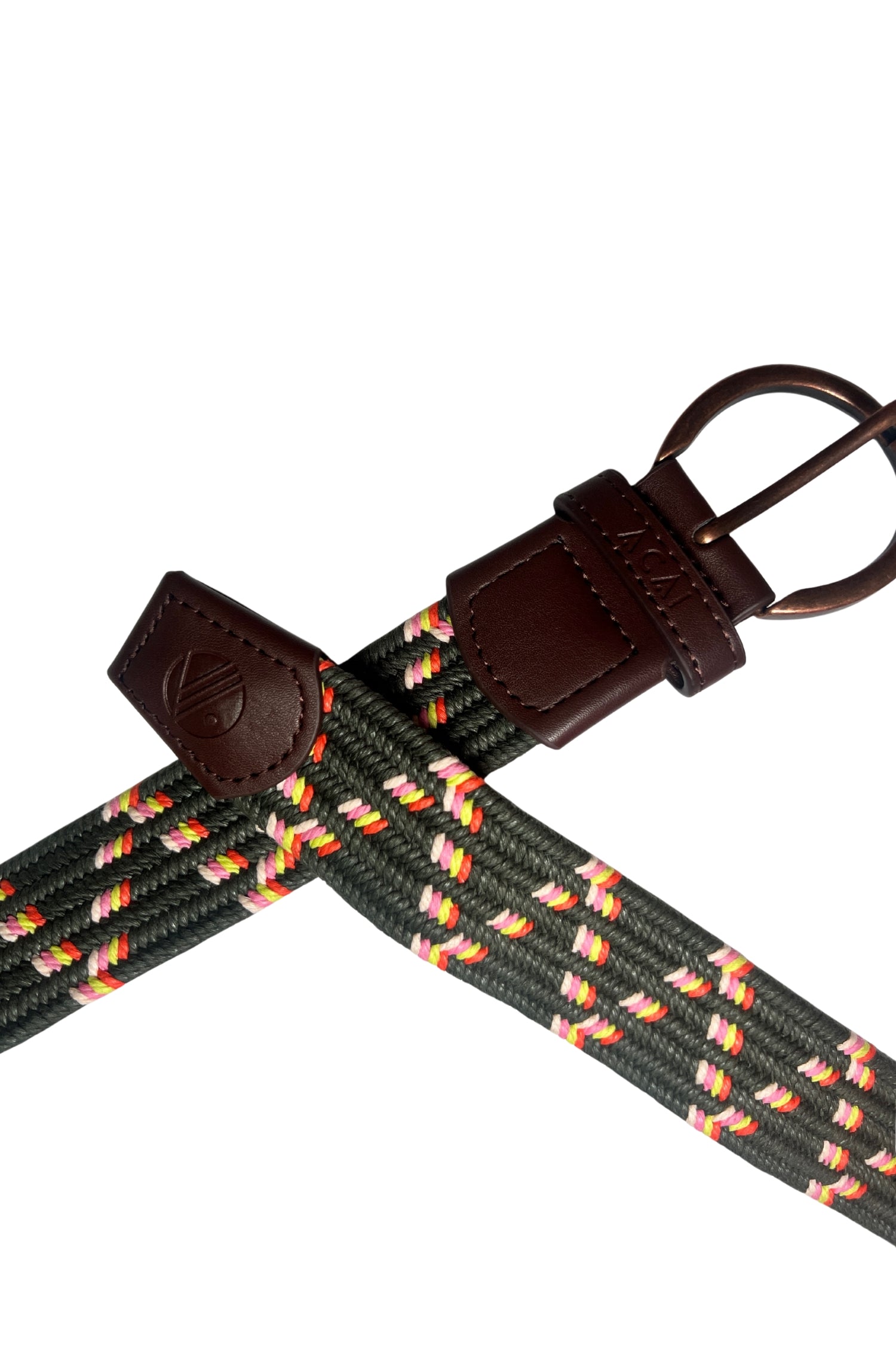 The Outdoor Braided Belt - Woodland Green