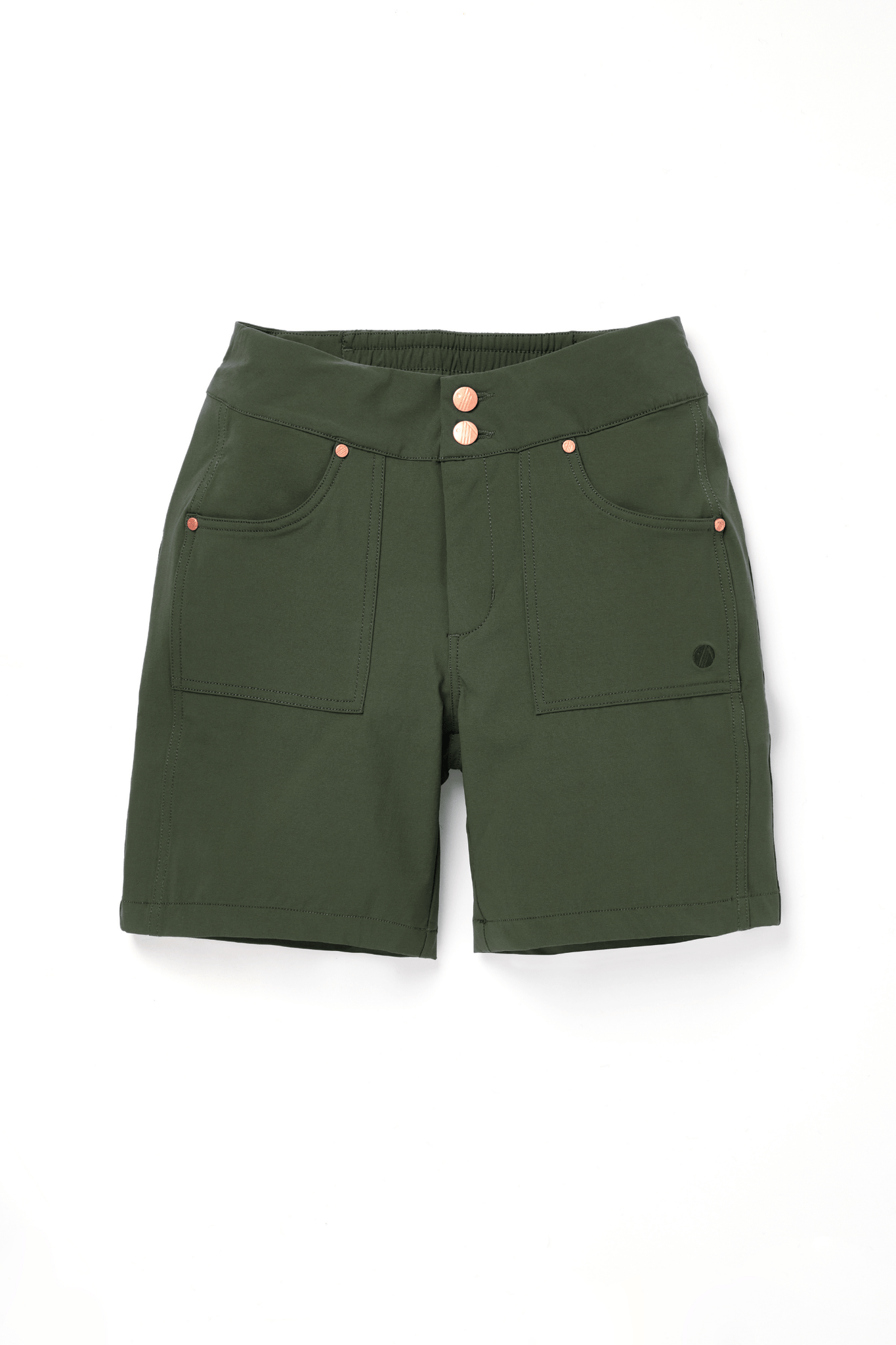 Mid Length Trek Shorts - Deep Khaki Shorts  