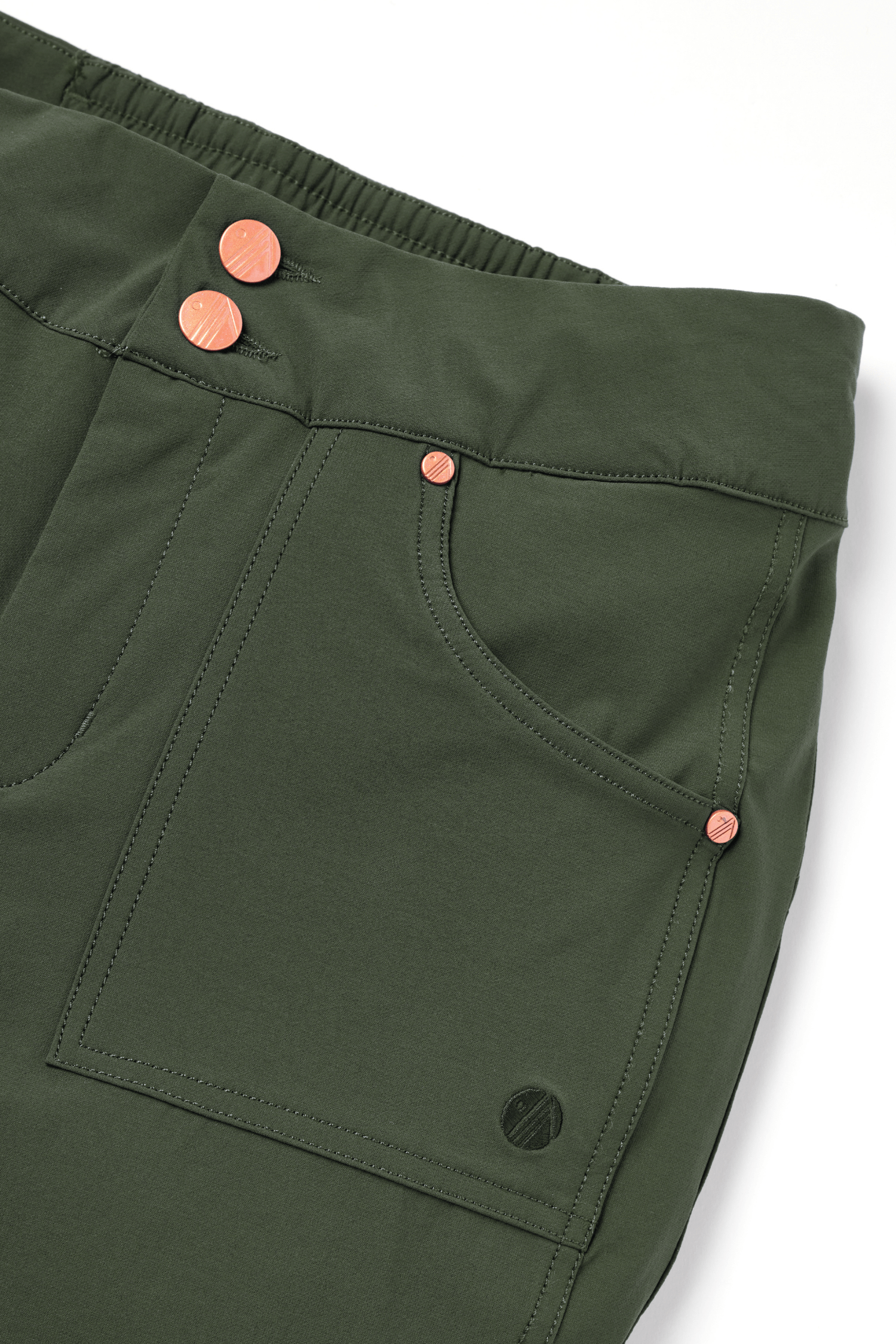 Mid Length Trek Shorts - Deep Khaki Shorts  