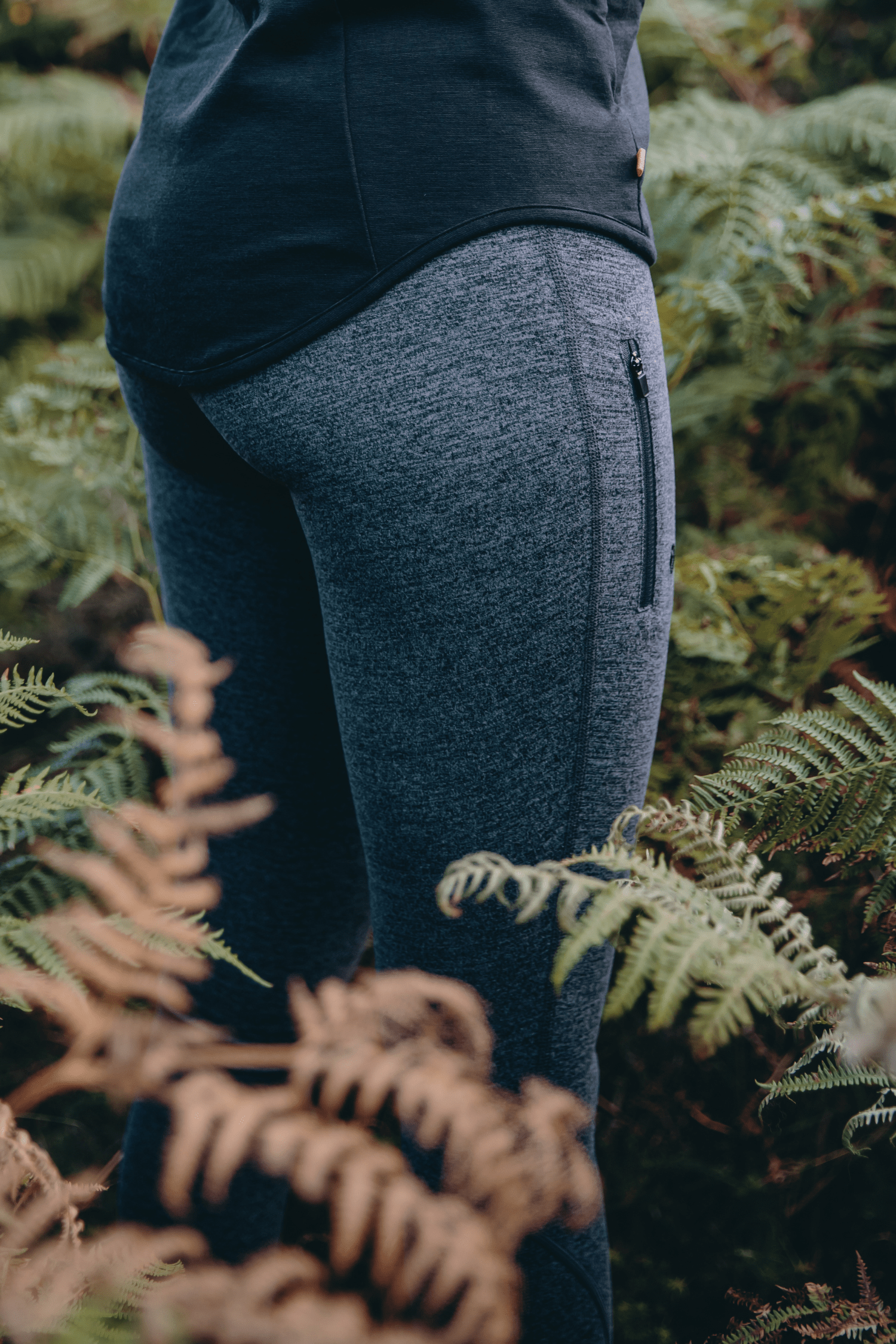Thermal Outdoor Leggings - Charcoal Leggings  