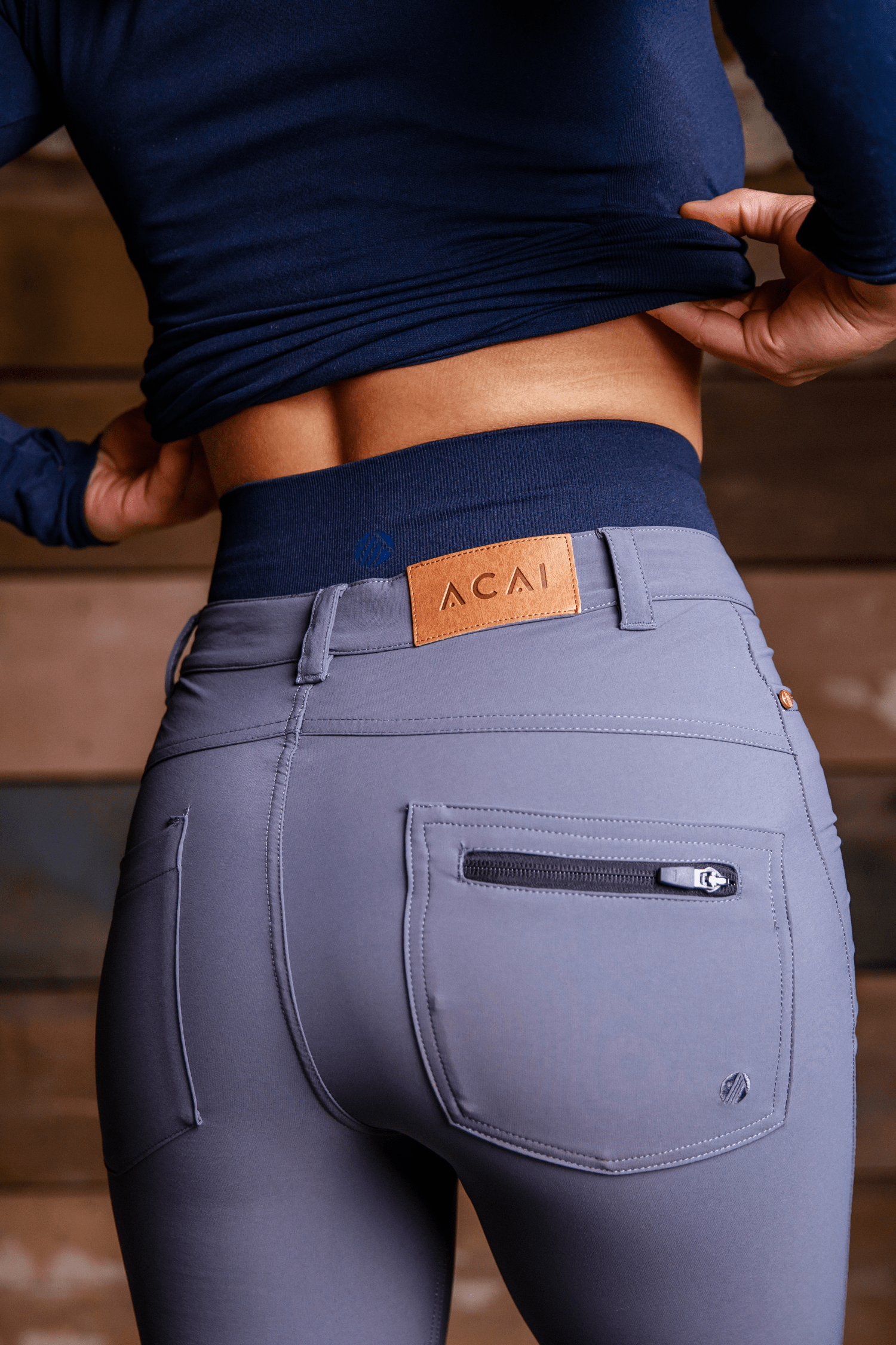 MAX Stretch Skinny Outdoor Water Resistant Trousers Storm Grey