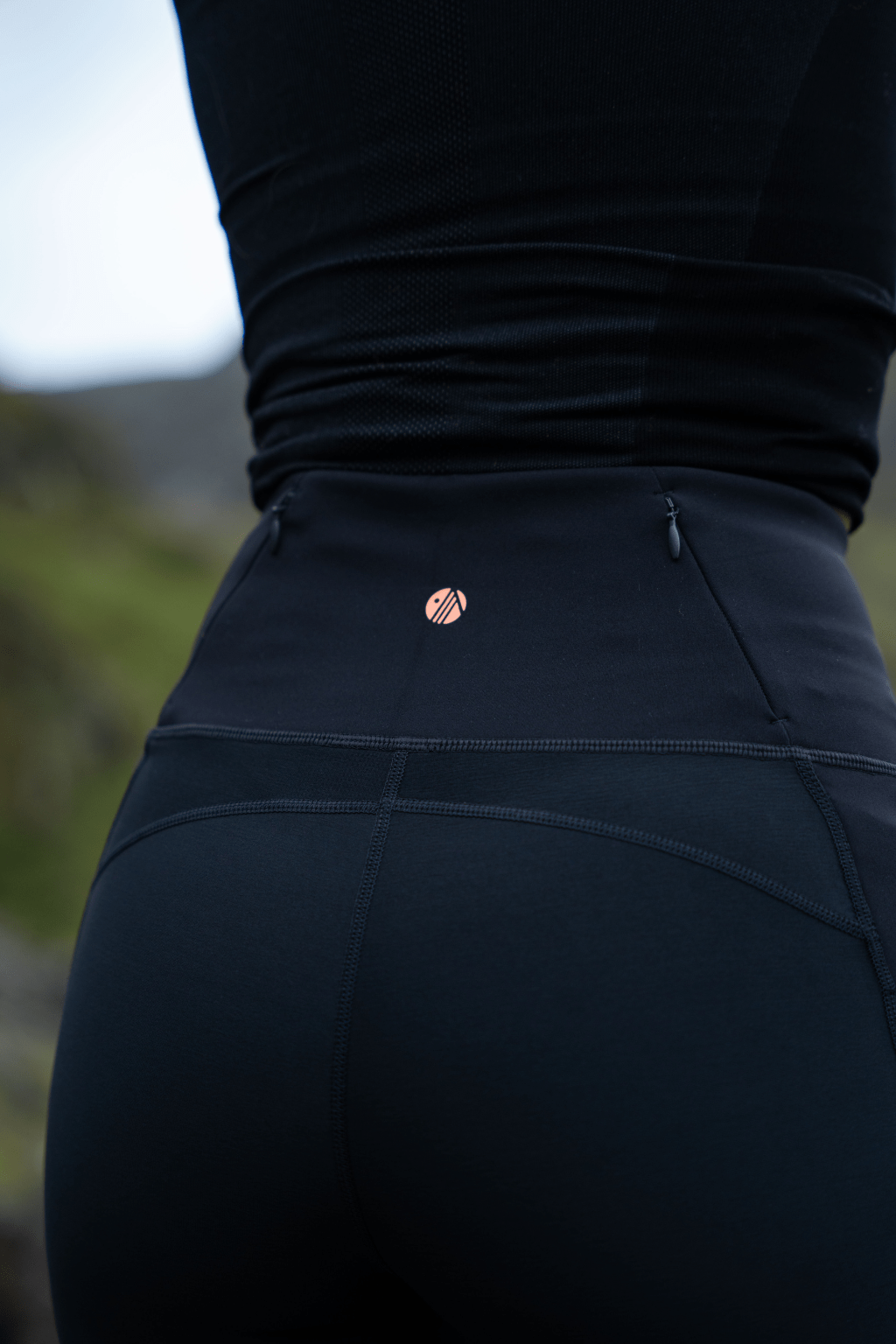 Thermal Altitude Leggings - 7/8 Length - Black Leggings  