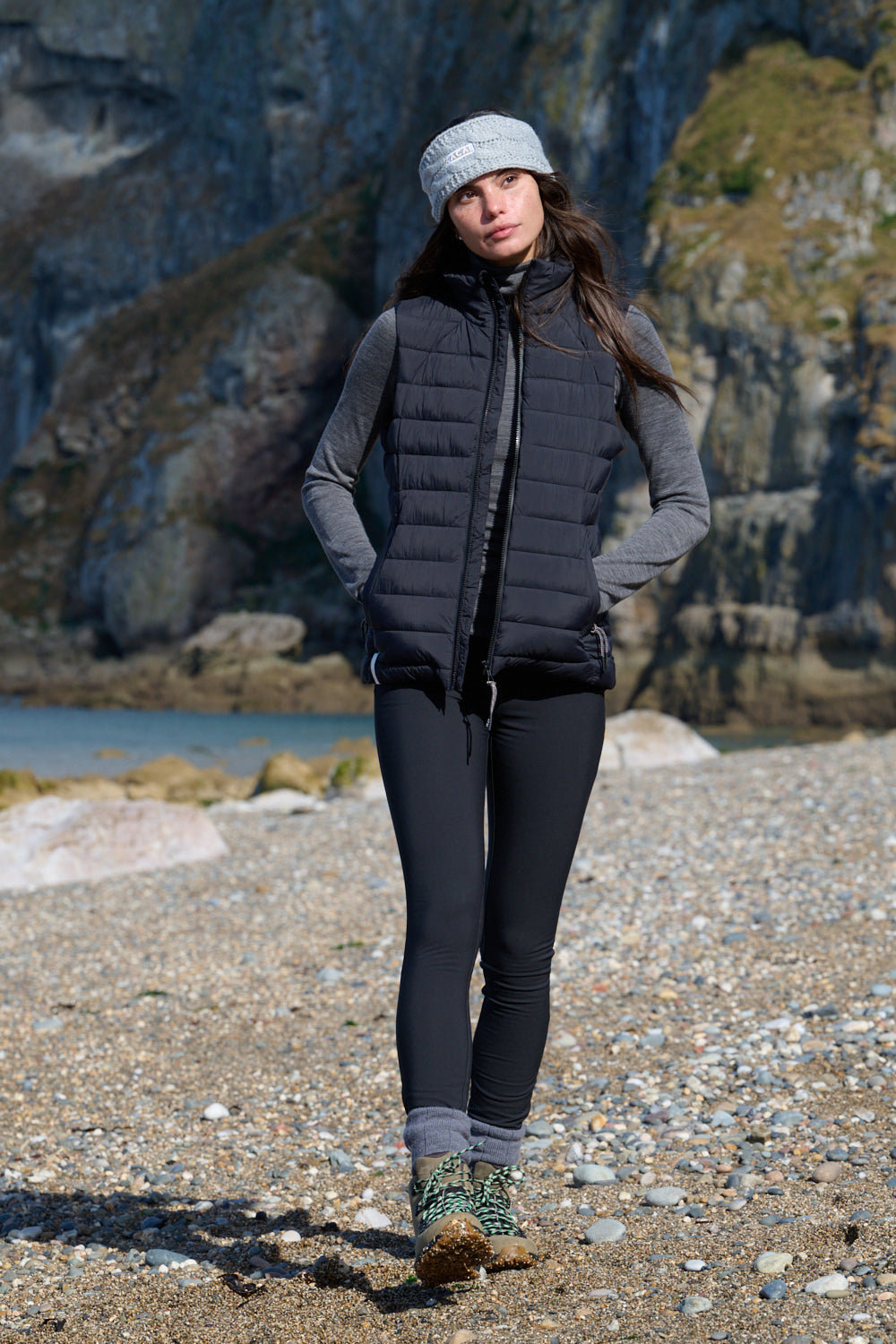 MAX Stretch Thermal Skinny Outdoor Trousers - Black