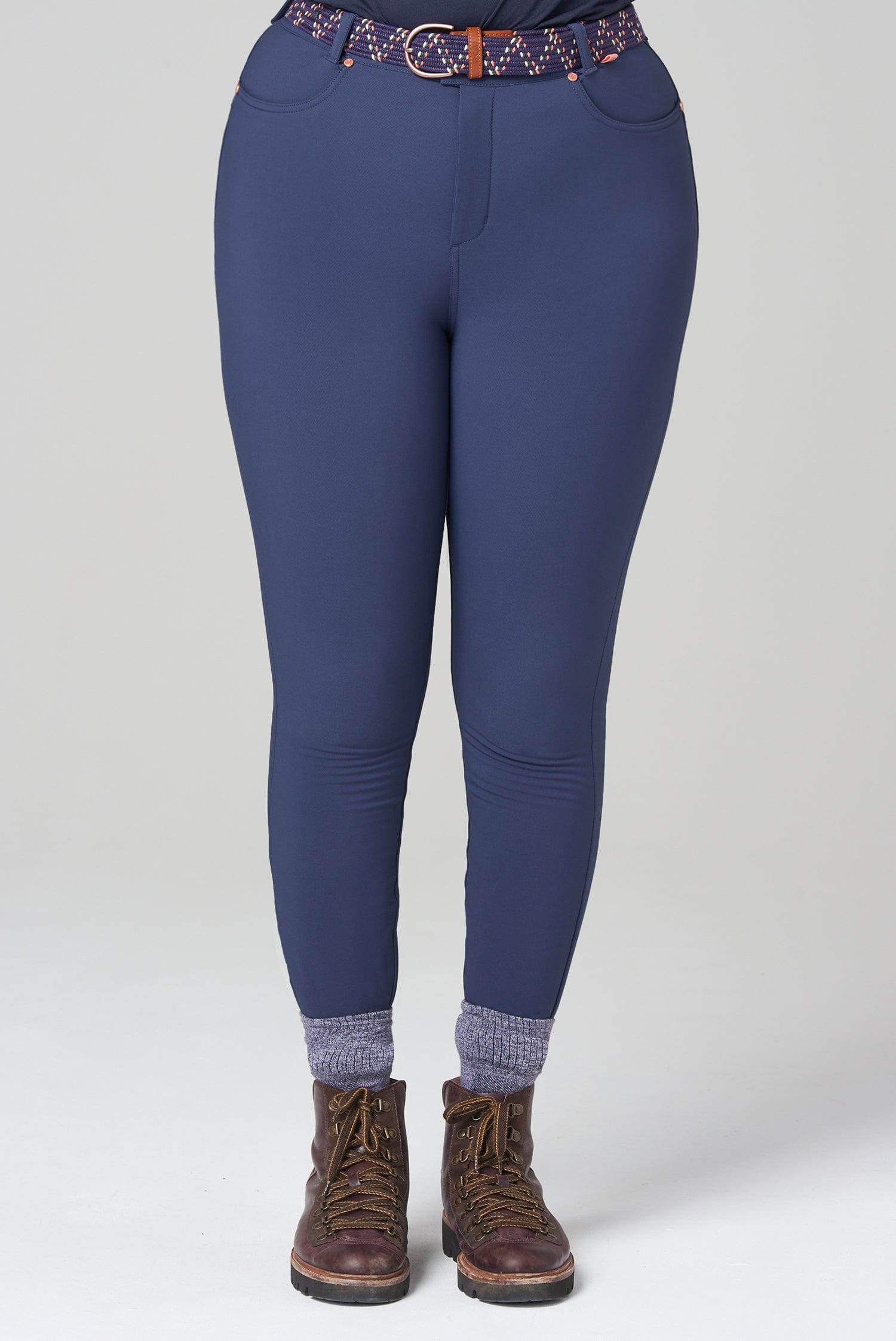 MAX Stretch Skinny Outdoor Trousers - Steel Blue Trousers  