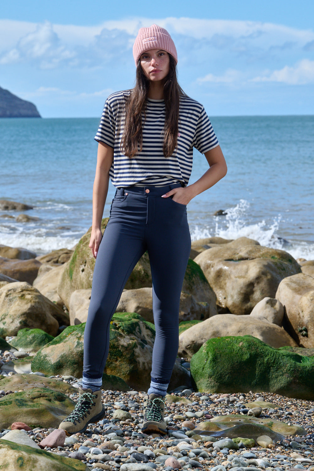 MAX Stretch Thermal Skinny Outdoor Trousers - Graphite