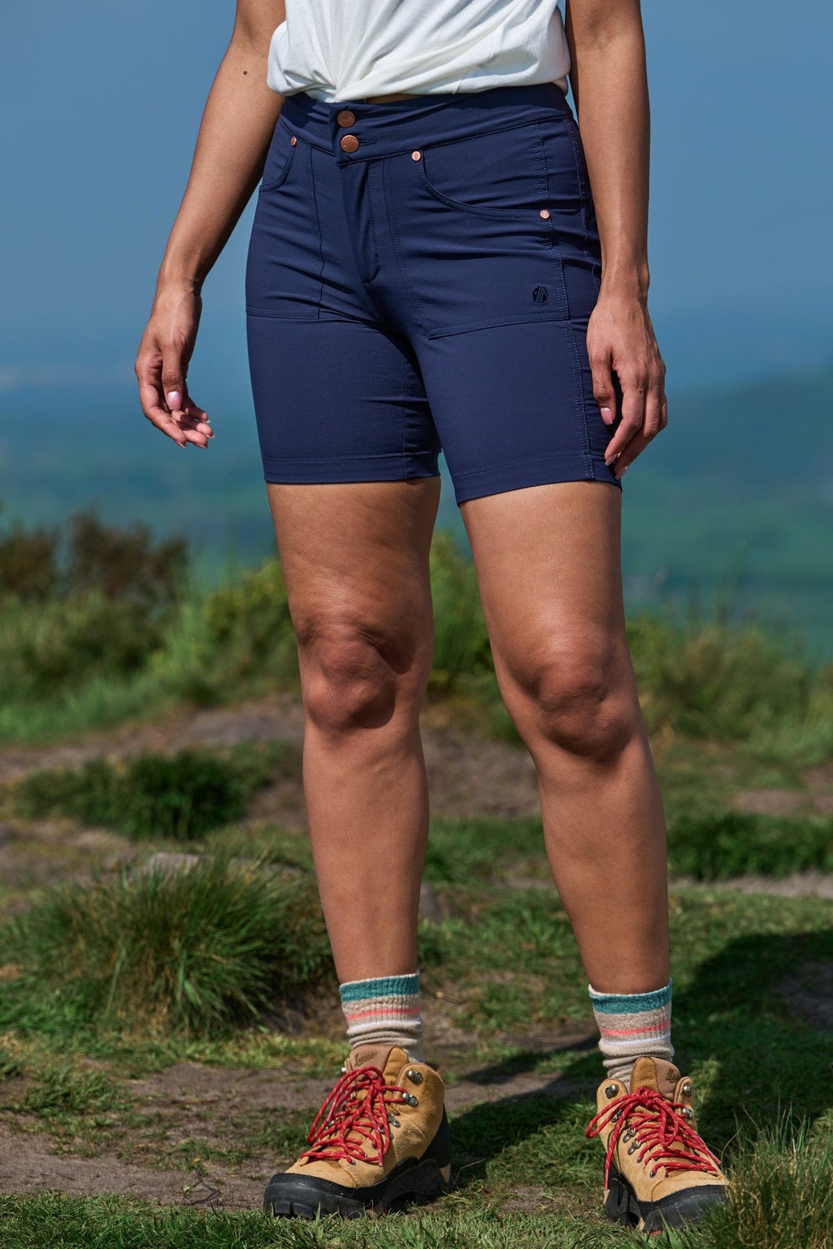 Mid Length Trek Shorts - Deep Navy Shorts  