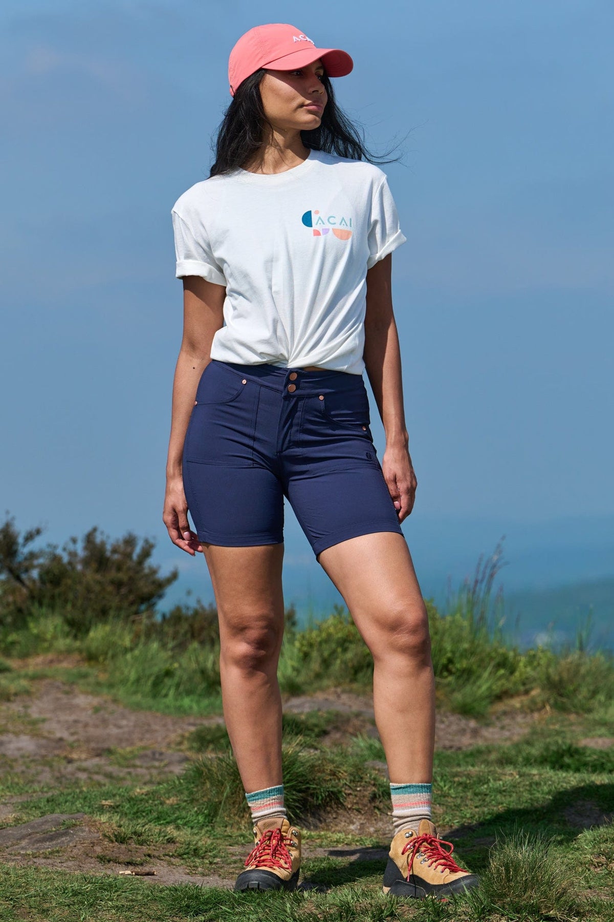 Mid Length Trek Shorts - Deep Navy Shorts  