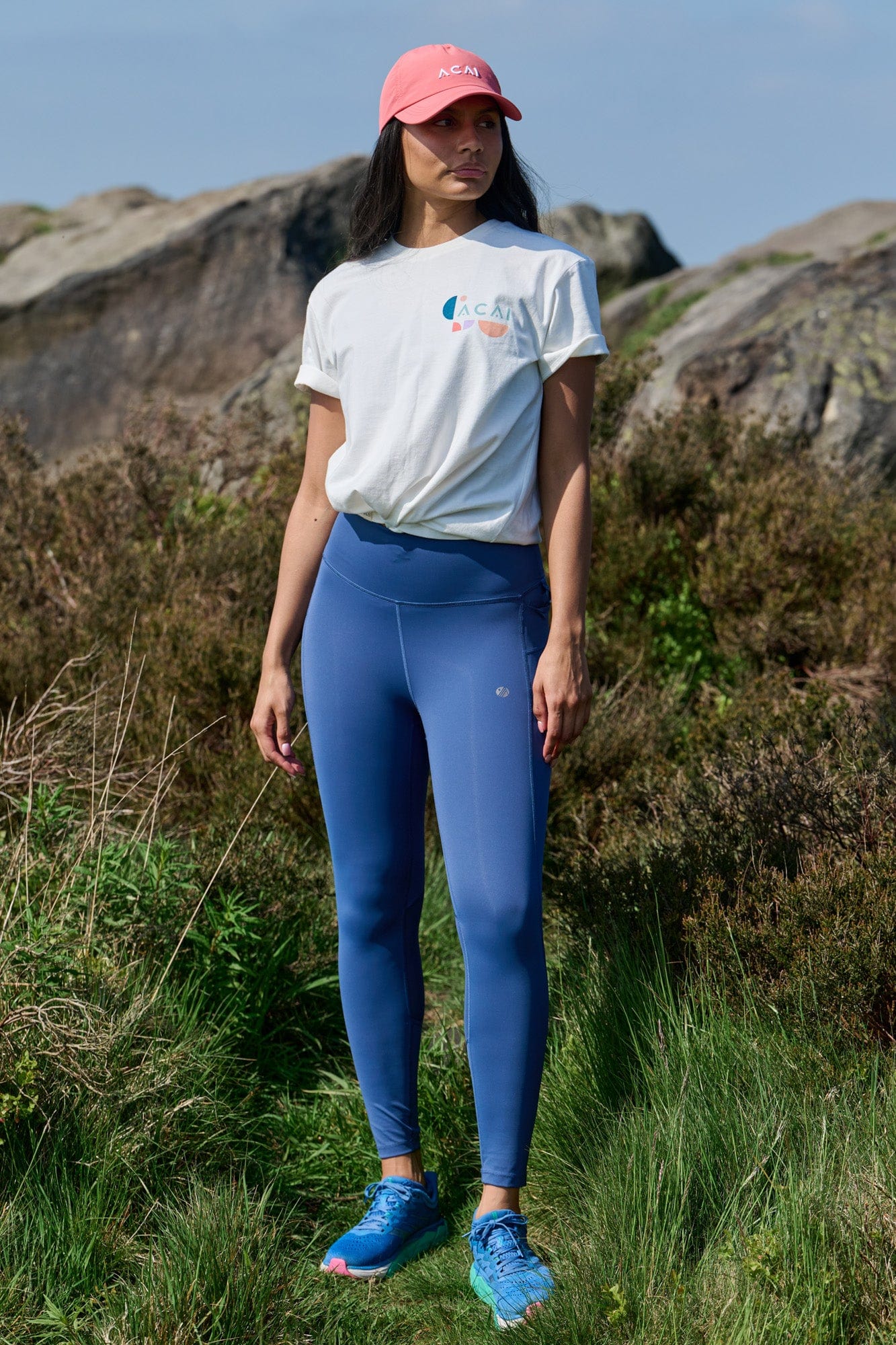 Hike Lite Leggings - Full Length - Moonlight Blue Leggings  