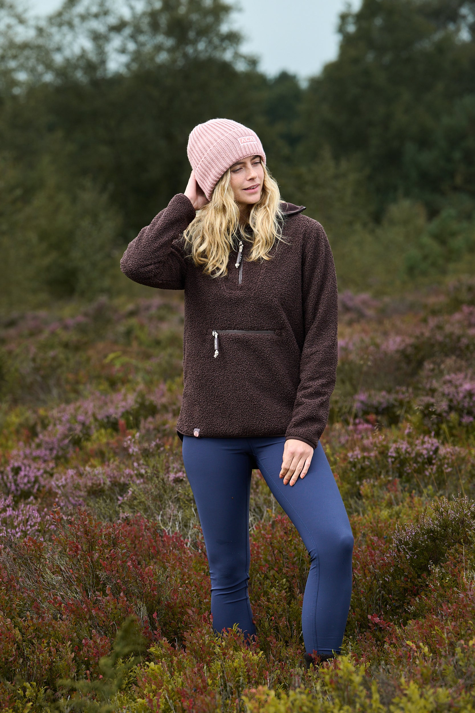 Windproof Gale Fleece - Chocolate Plum