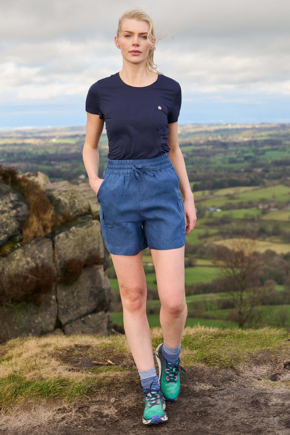 Wander Shorts - Moonlight Blue Shorts  