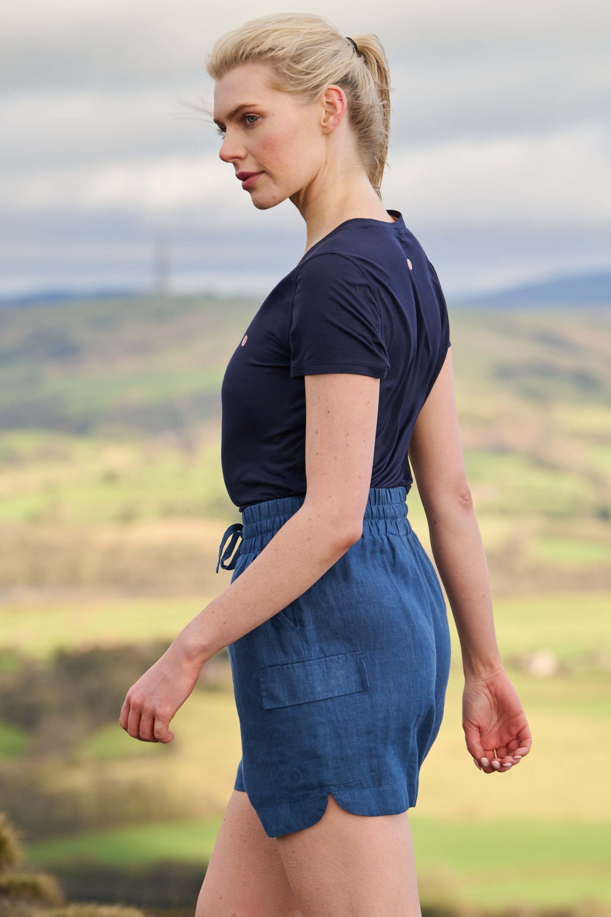 Wander Shorts - Moonlight Blue Shorts  