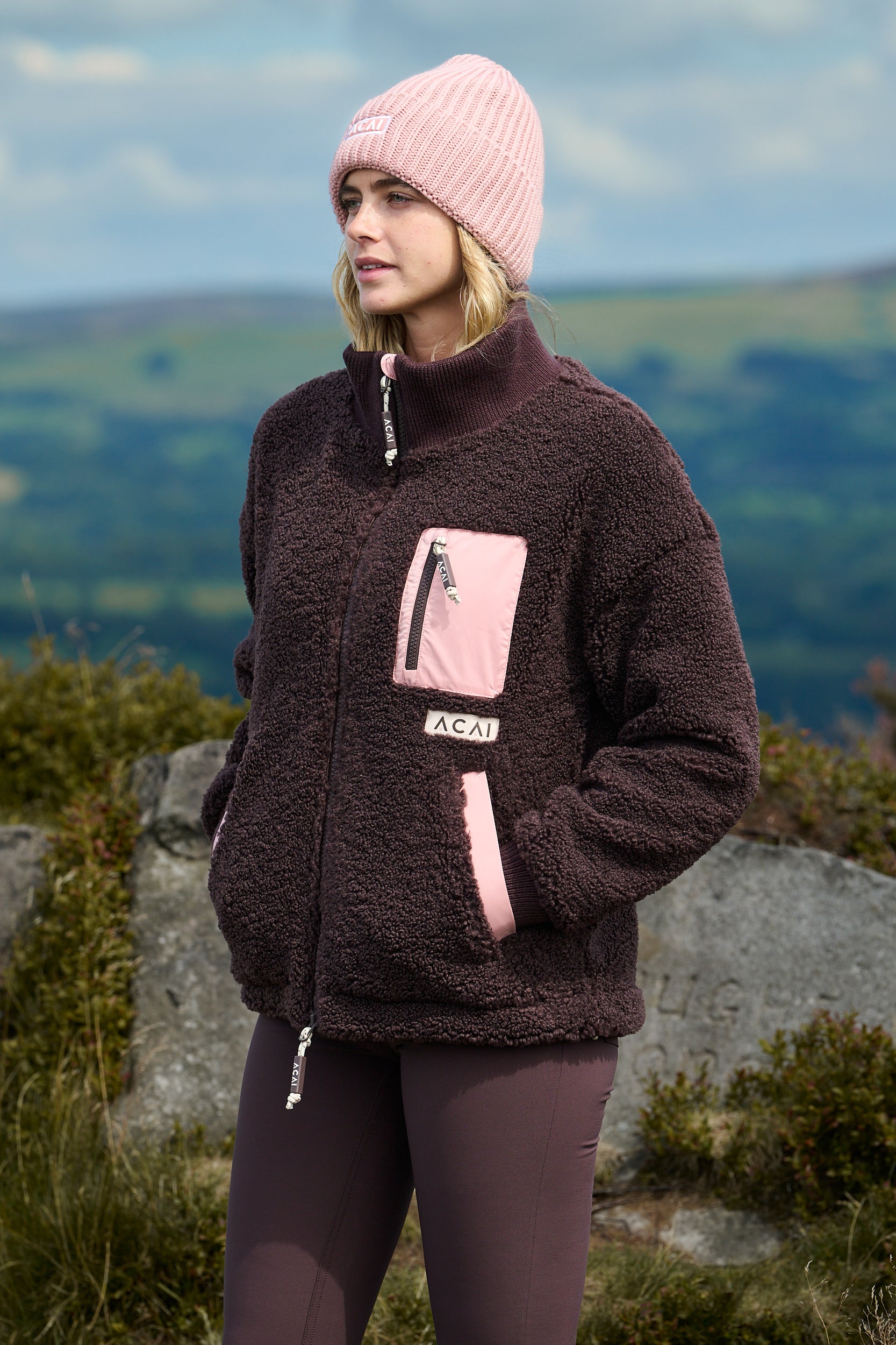 Adventure Fleece - Chocolate Plum