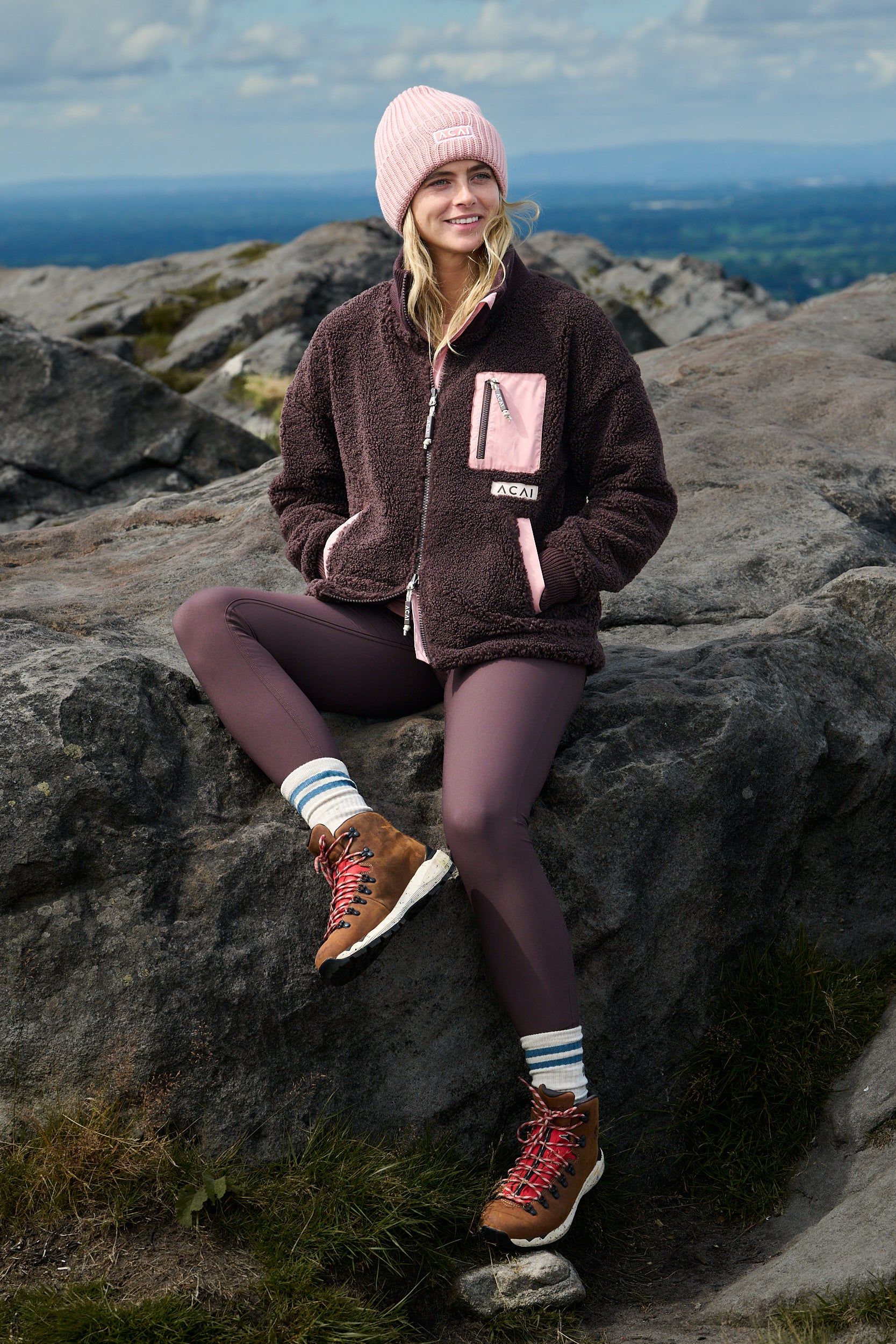 Adventure Fleece - Chocolate Plum