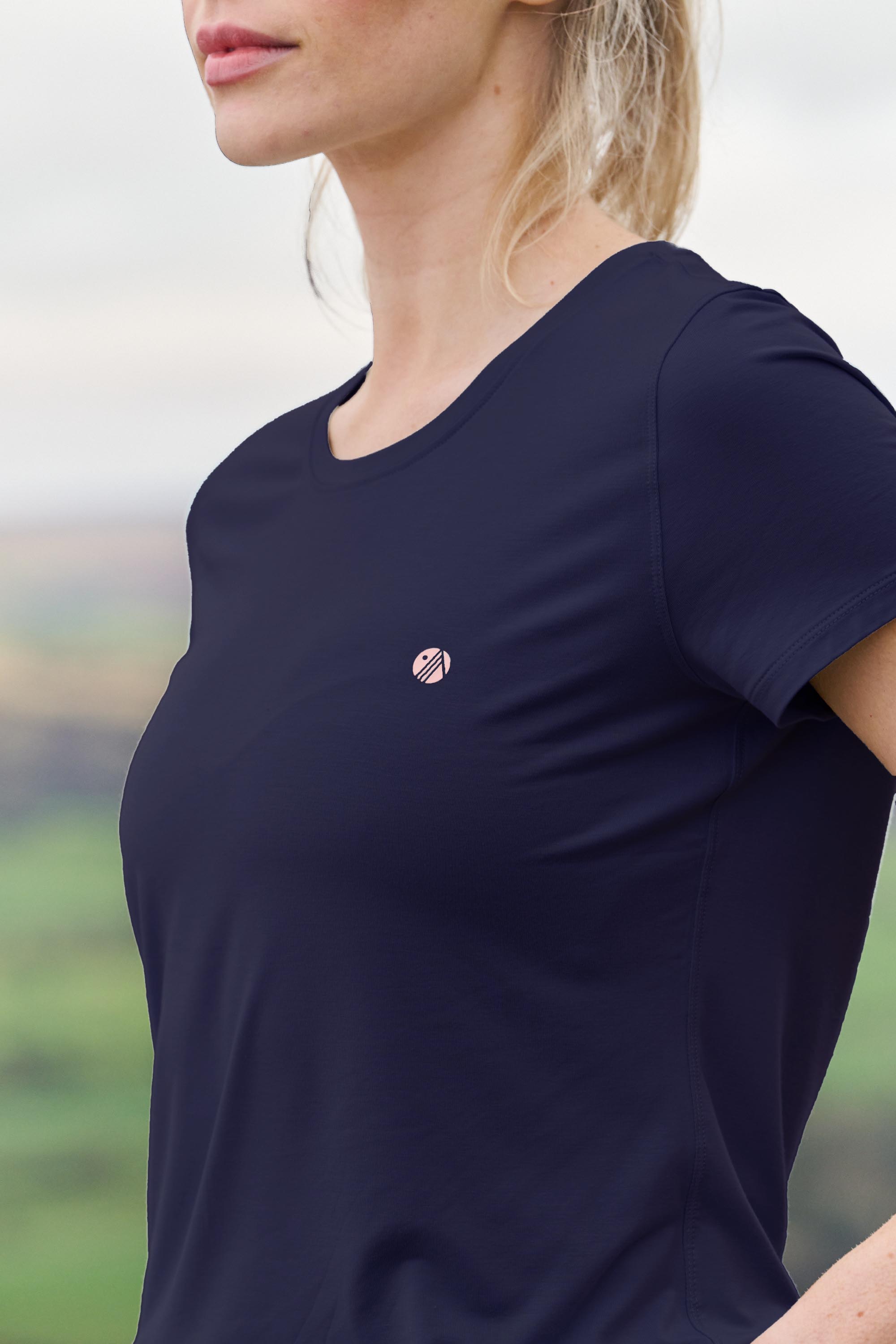 On The Go Tee - Deep Navy T-Shirts  