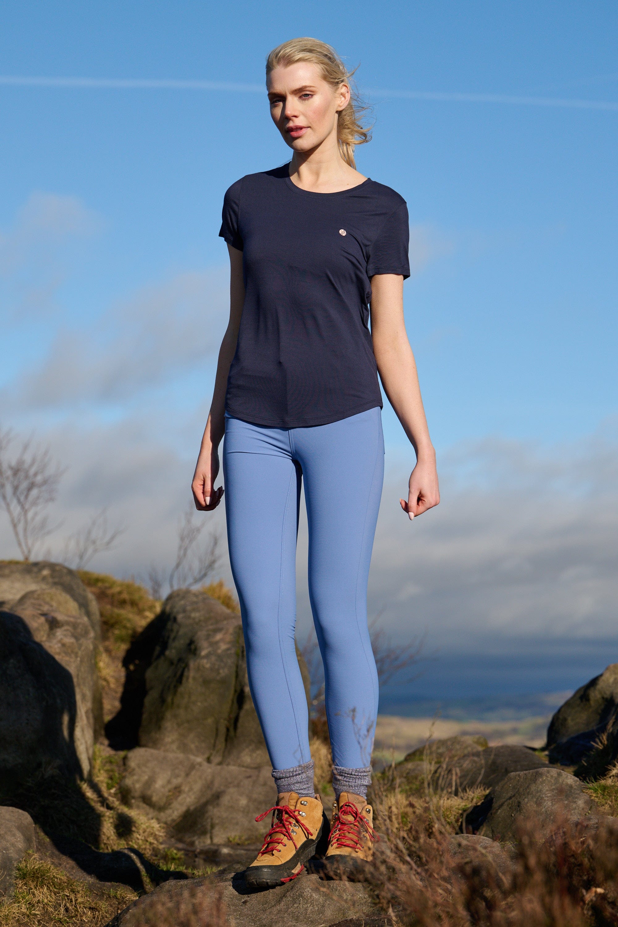 On The Go Tee - Deep Navy T-Shirts  