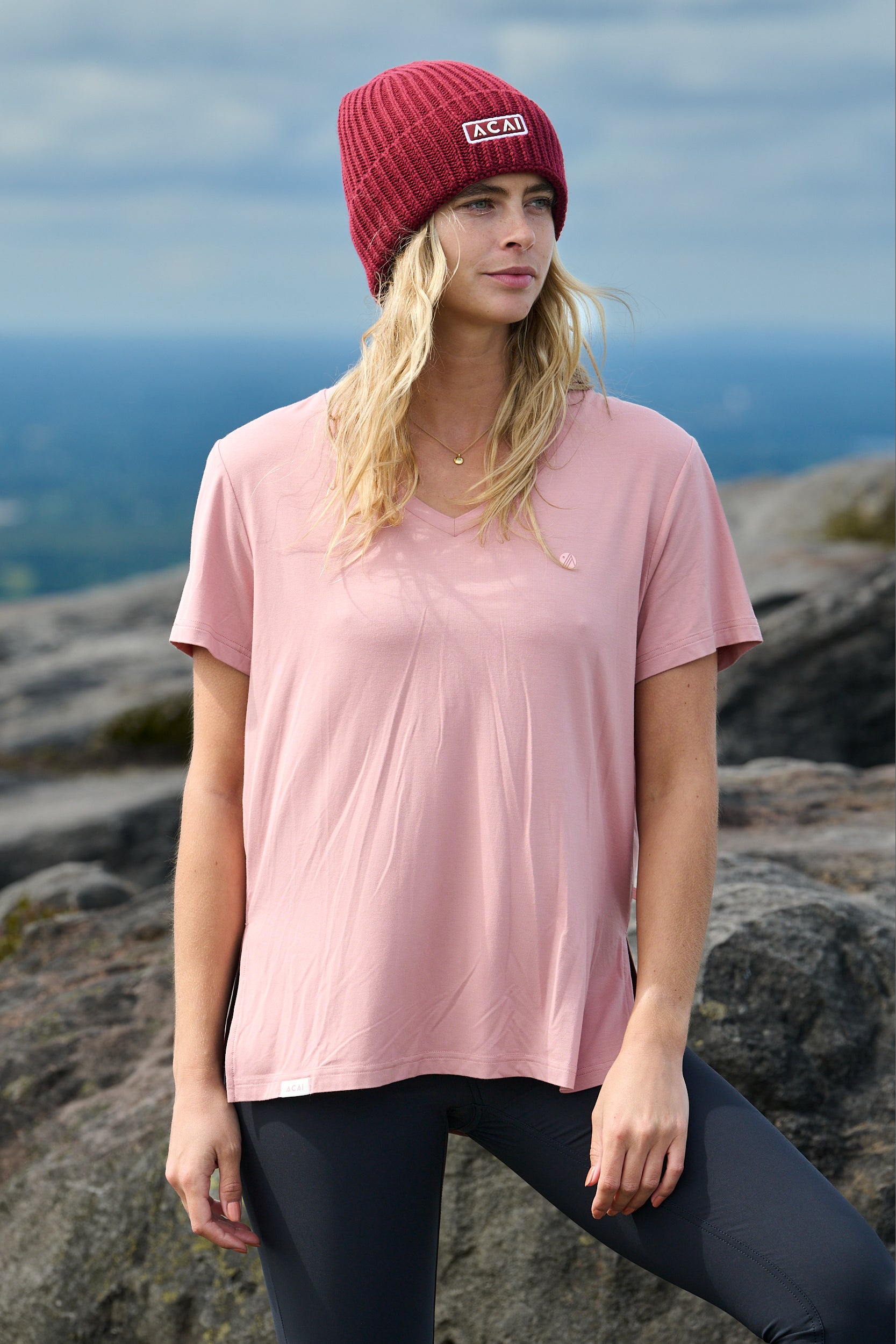 Relax Tee - Dusky Pink